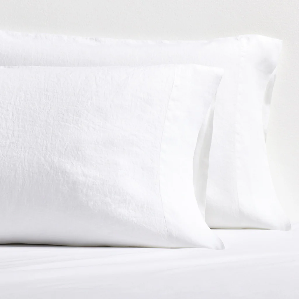 White Washed Linen Sheet Set - Image 3