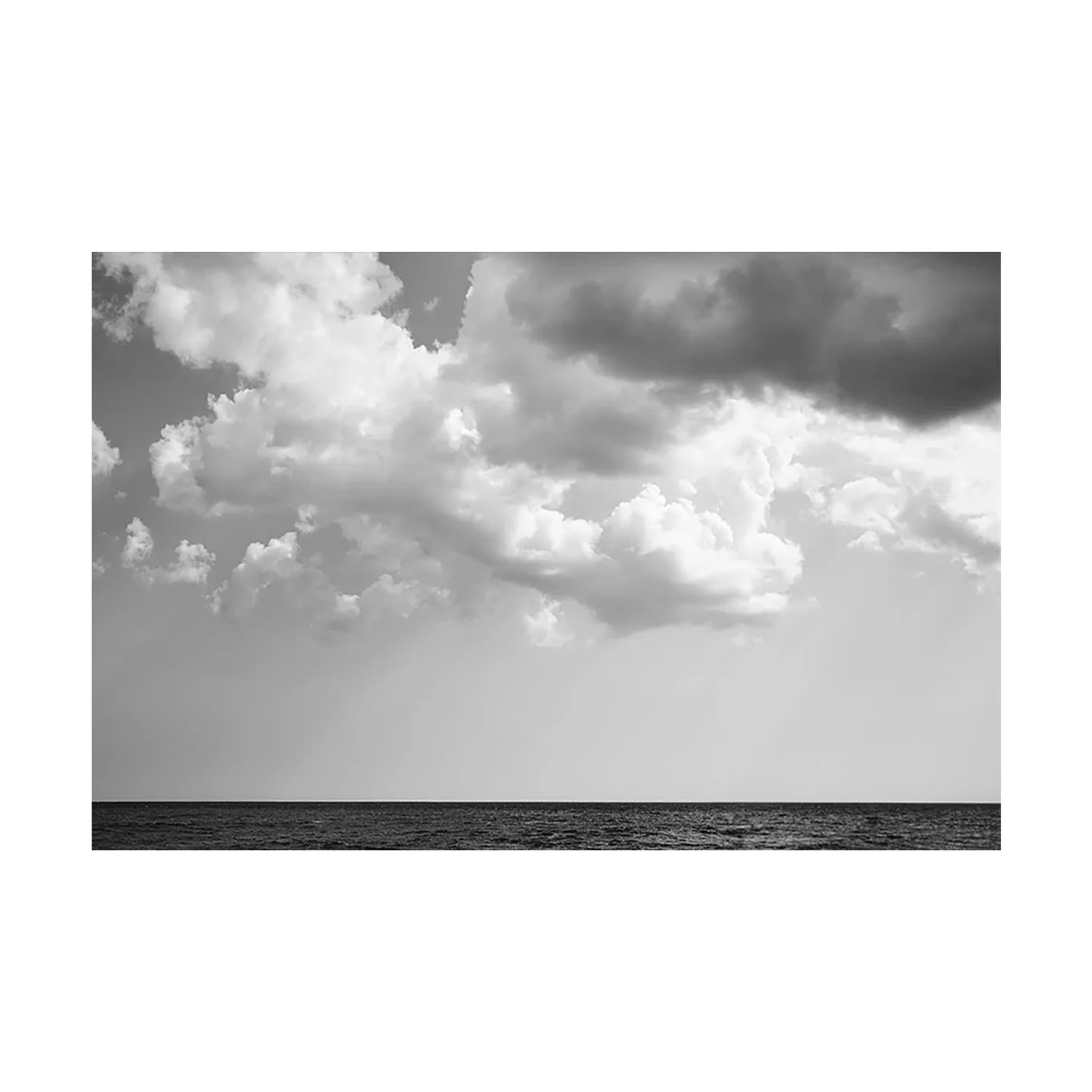 Black and White Ocean Photograph By Matt Albiani - Image 2