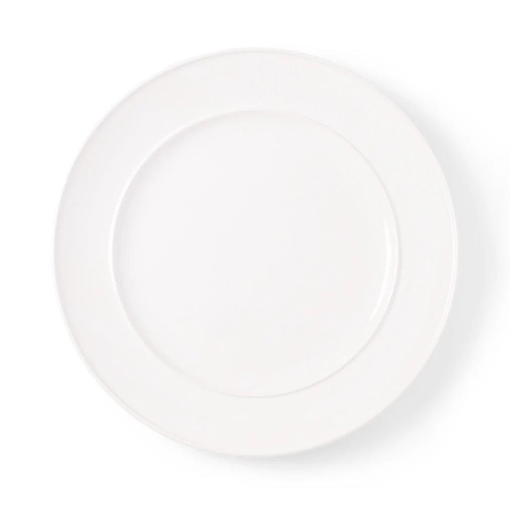 Bolinas Round Trimmed Ceramic Serving Platter - Image 4