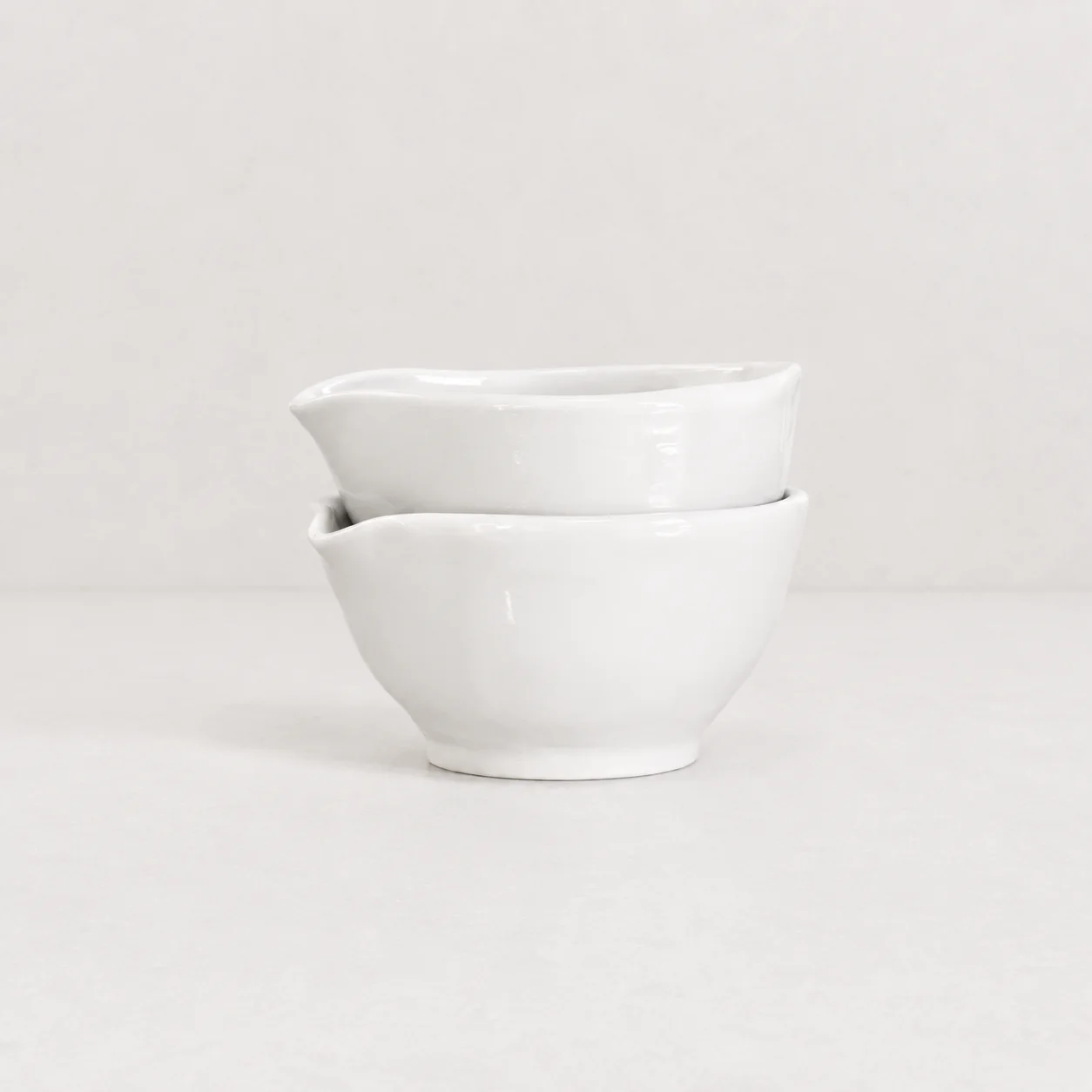Handmade Ceramic Bowl 4999 by Montes Doggett, set of 2