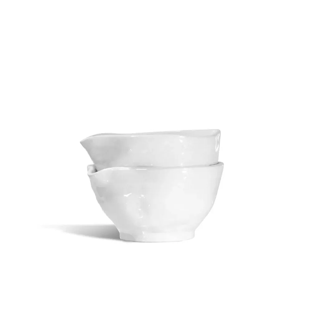 Handmade Ceramic Bowl 4999 by Montes Doggett, set of 2 - Image 2