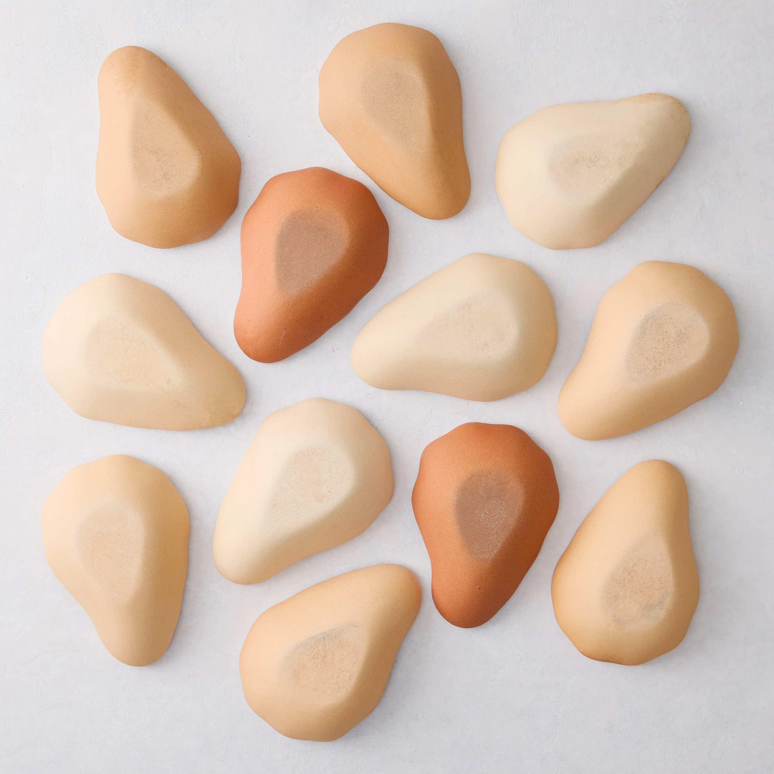 Ceramic Oyster Shells, Set of 12 - Image 5
