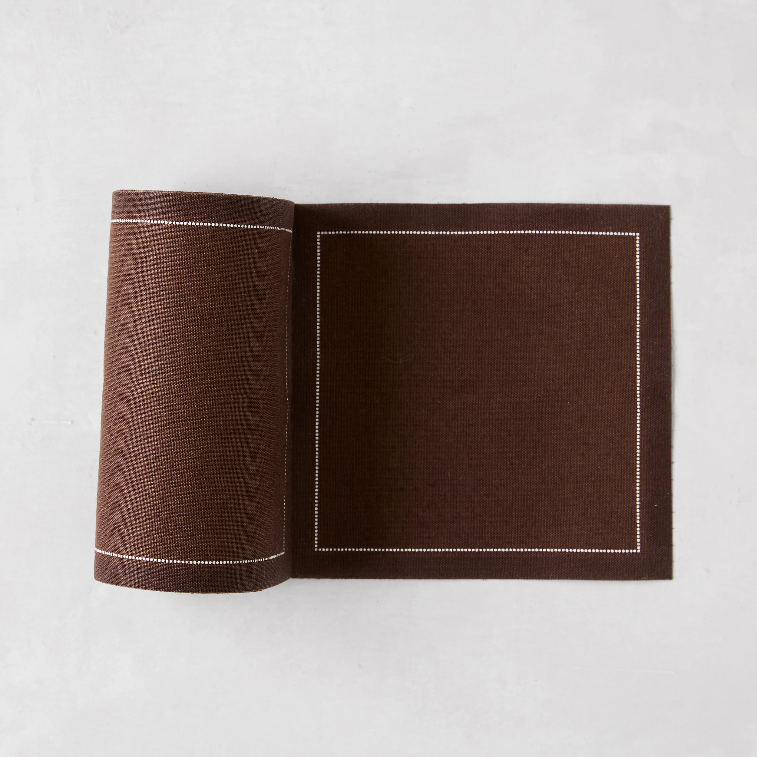 Cocoa Brown Tear-Off Cocktail Napkin, Roll of 50 - Image 2