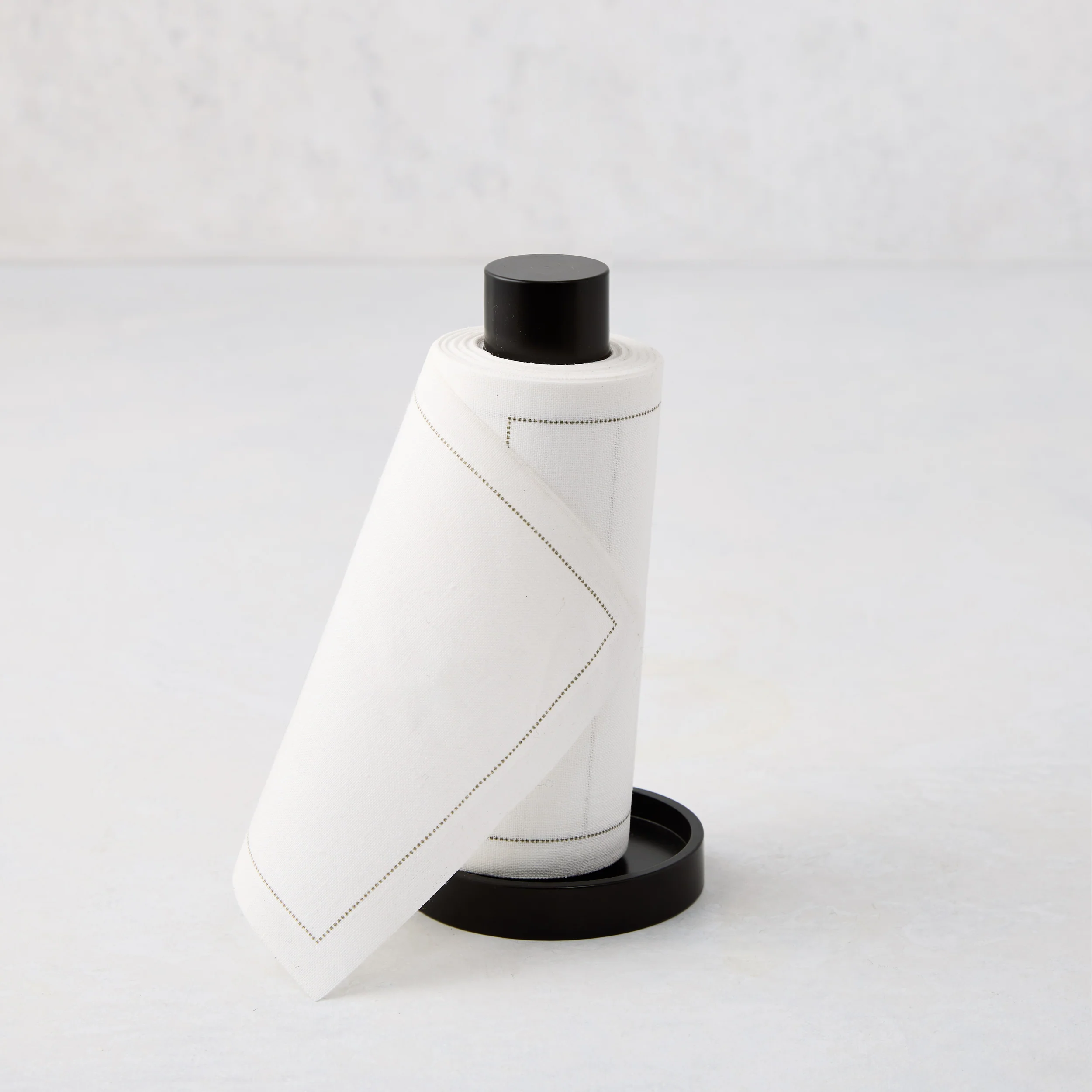 Black Tear-Off Cocktail Napkin Holder - Image 2