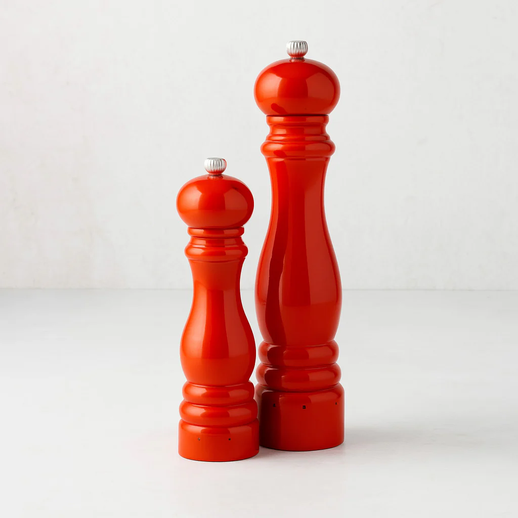 Peugeot Paris Exclusive "HG International Orange" Salt & Pepper Mills Set