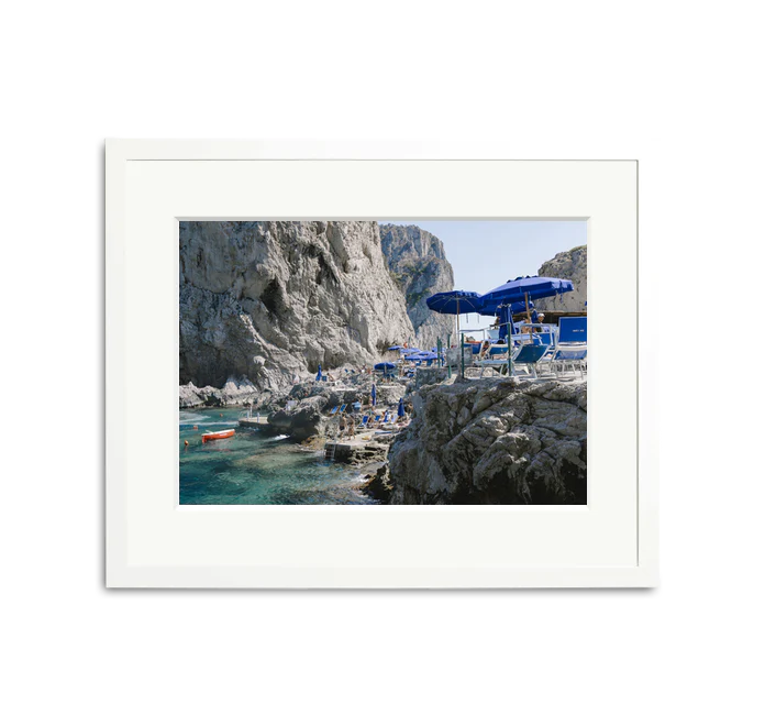 Da Luigi Ai Faraglioni Framed Wall Art Print