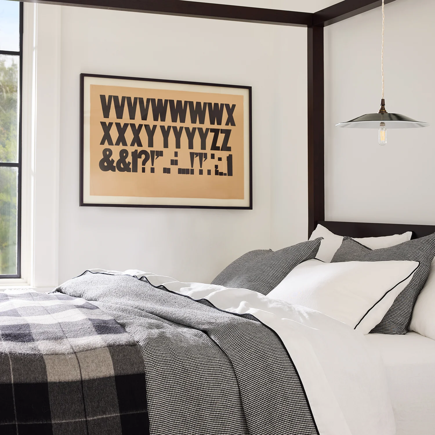 Diane Keaton + Hudson Grace Petite Gingham Linen Duvet Cover - Image 3
