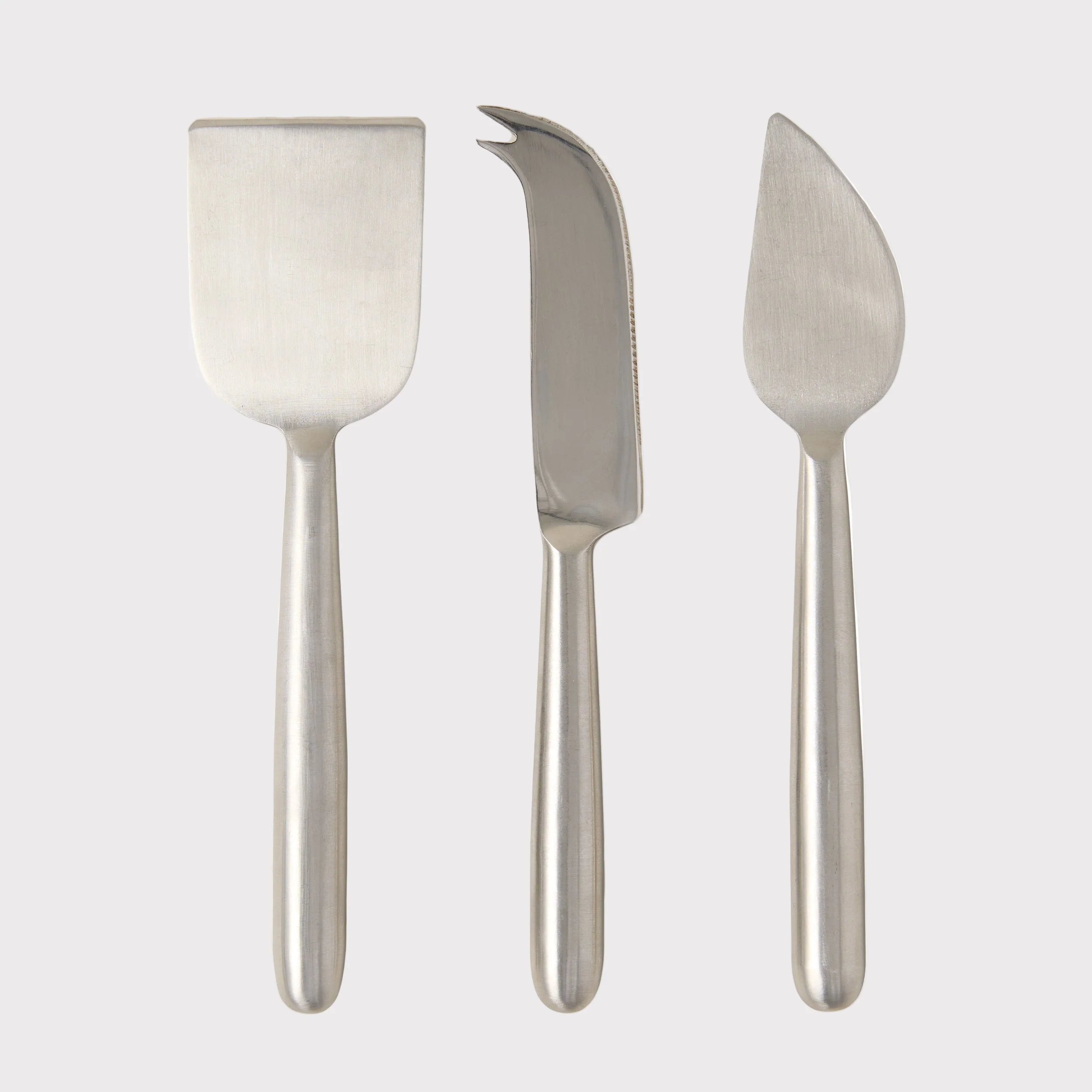 Diane Keaton + Hudson Grace Stainless Steel 3-Piece Cheese Knife Set