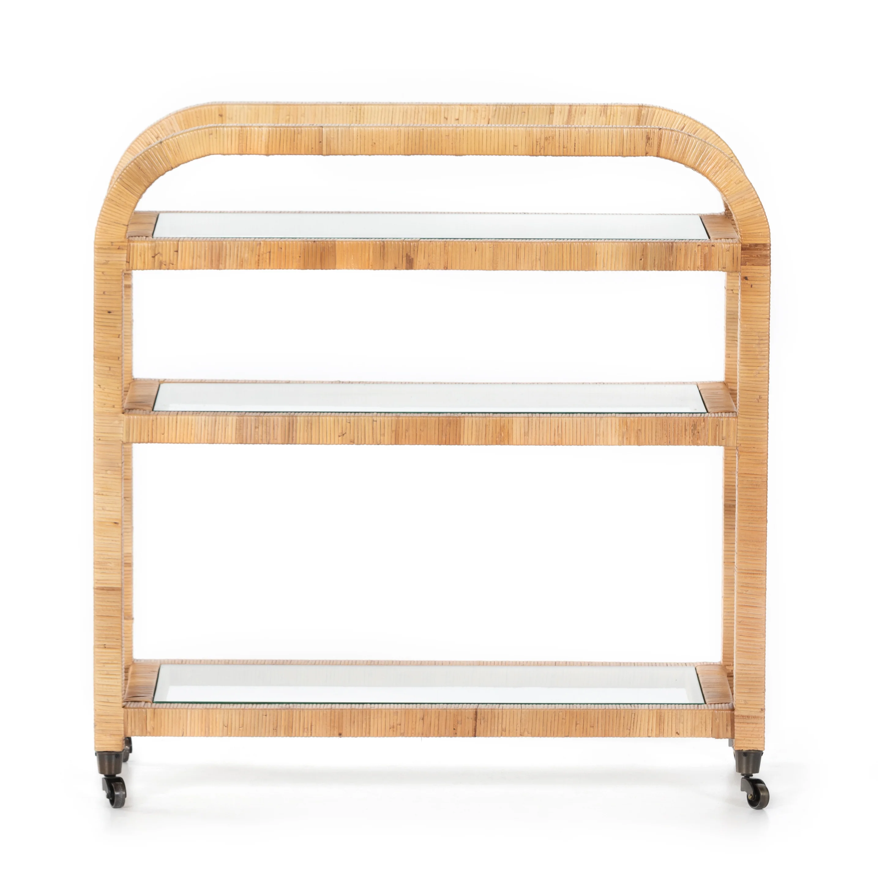 Dory Rattan Bar Cart - Image 4
