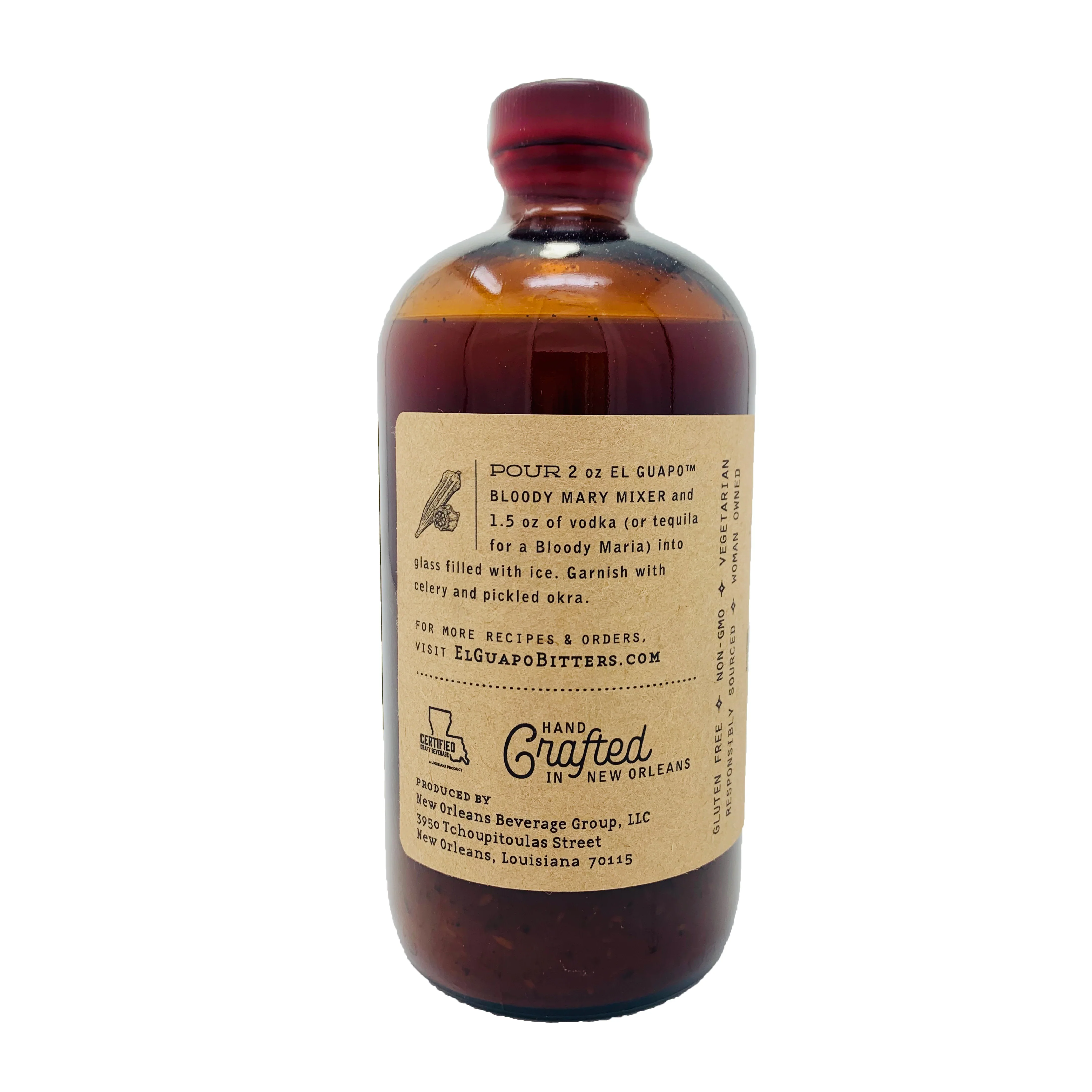 El Guapo Bloody Mary Mixer, 16.5oz - Image 3