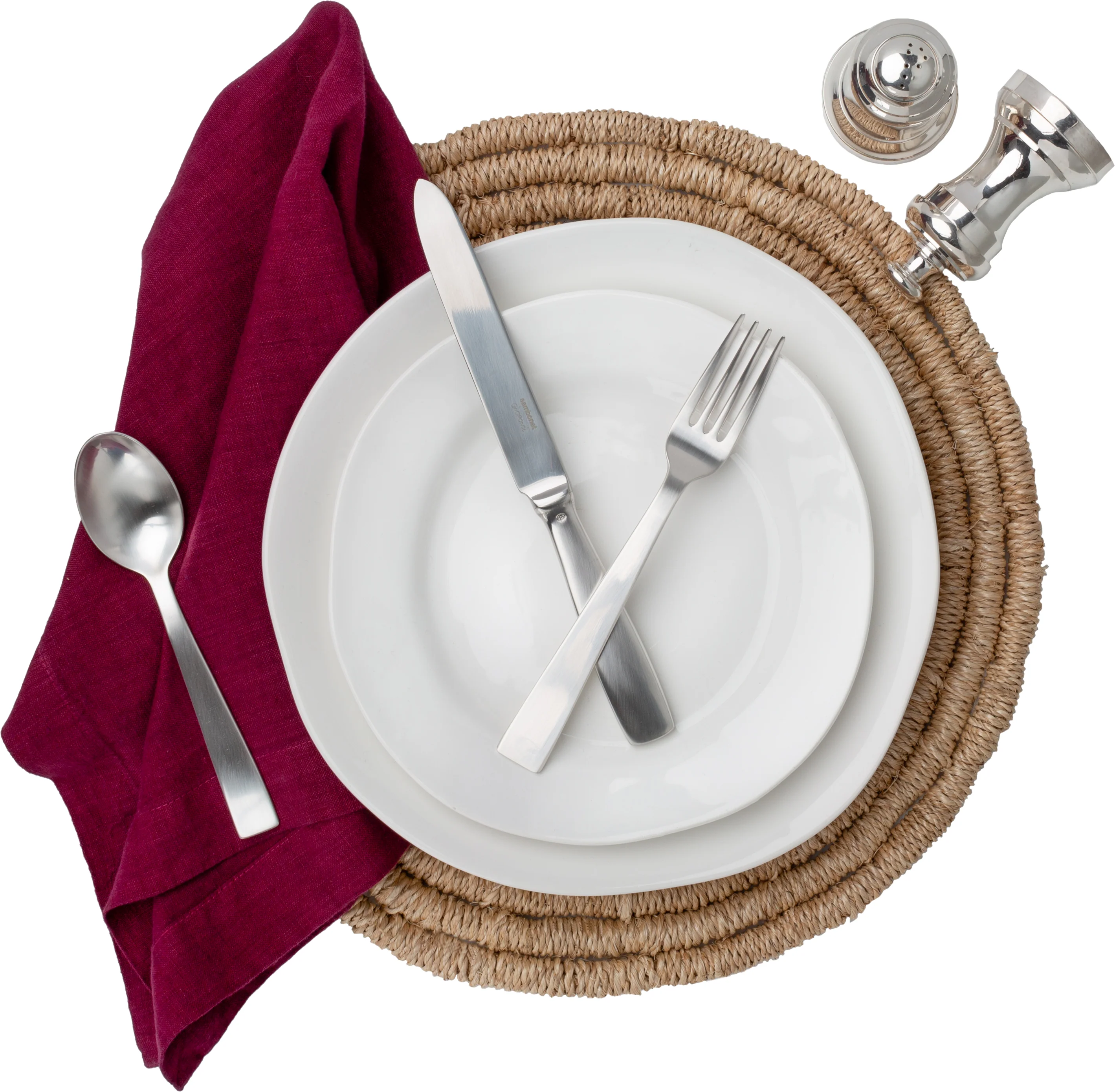 Gio Ponti Satin Silverplate 5-Piece Flatware Set - Image 5