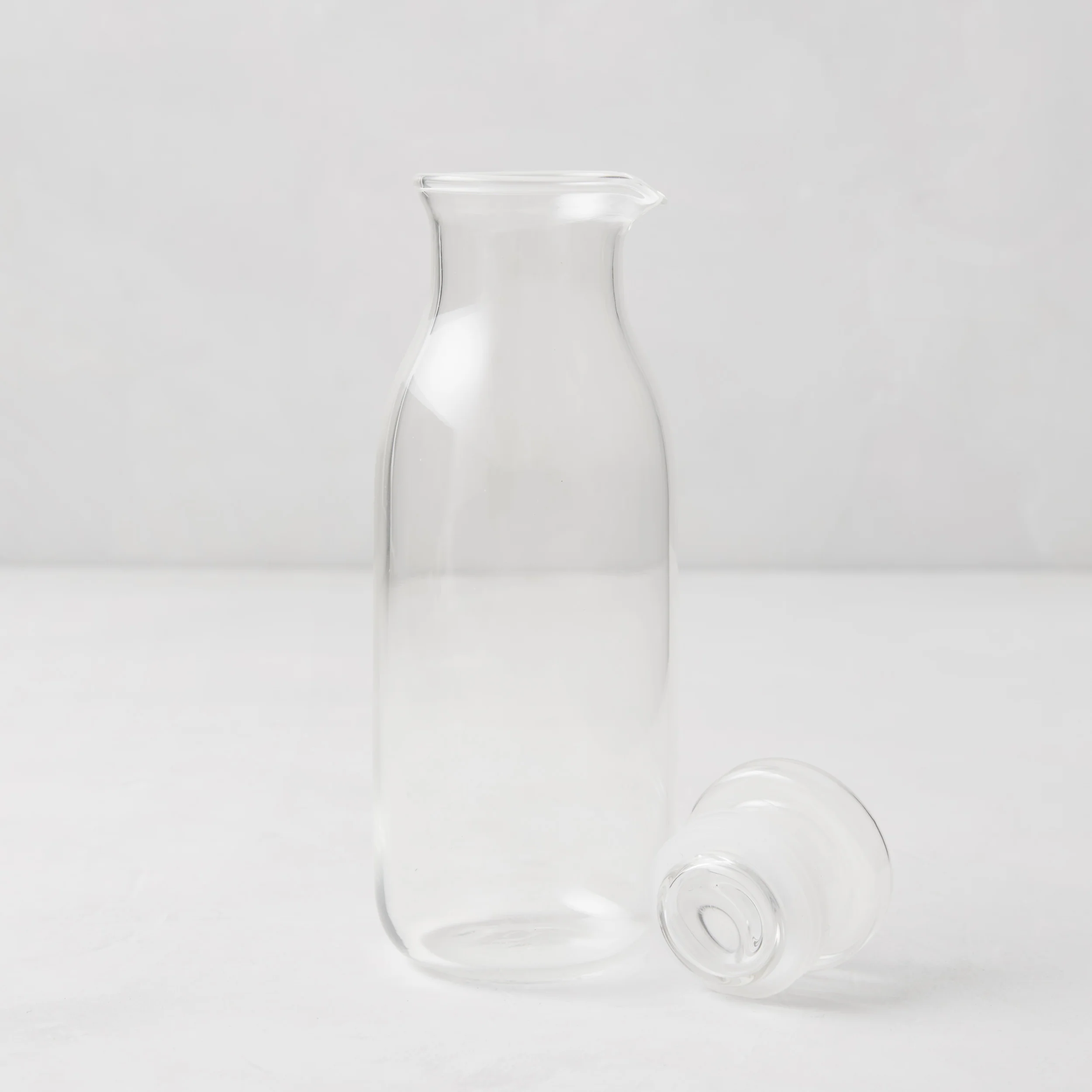 Glass Salad Dressing Bottle, 9 oz - Image 2