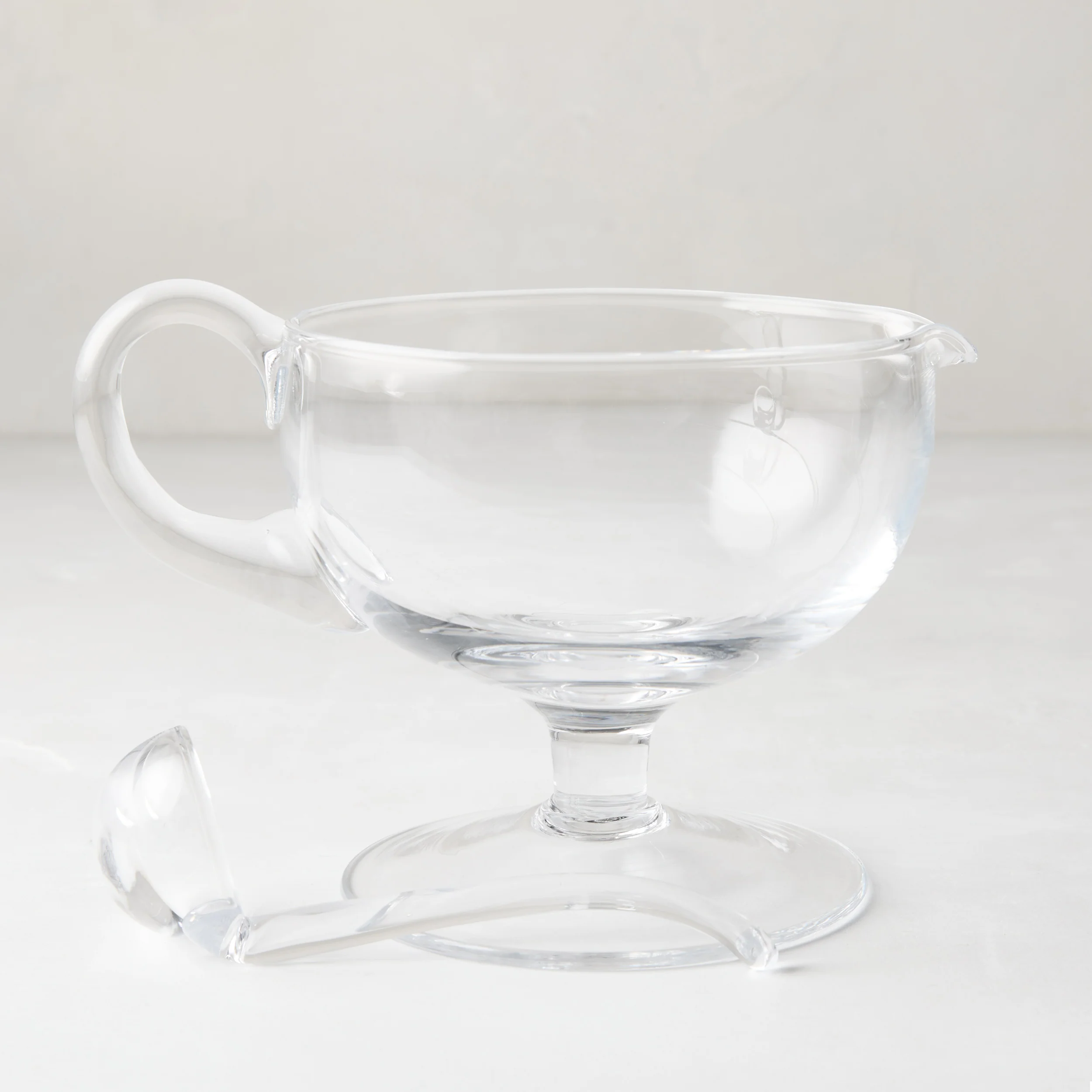 Glass Sauce / Gravy Boat - Image 3