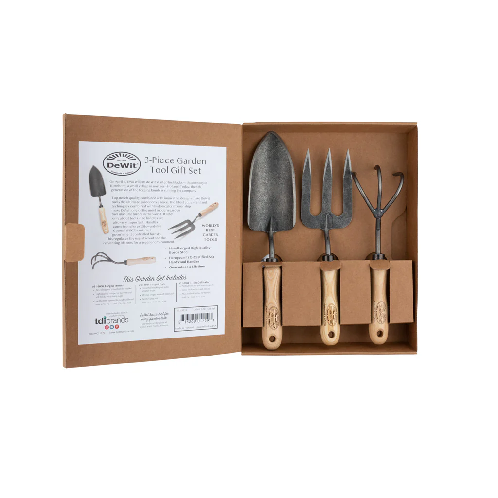 Hand-Forged Garden Tool Gift Set - Image 3