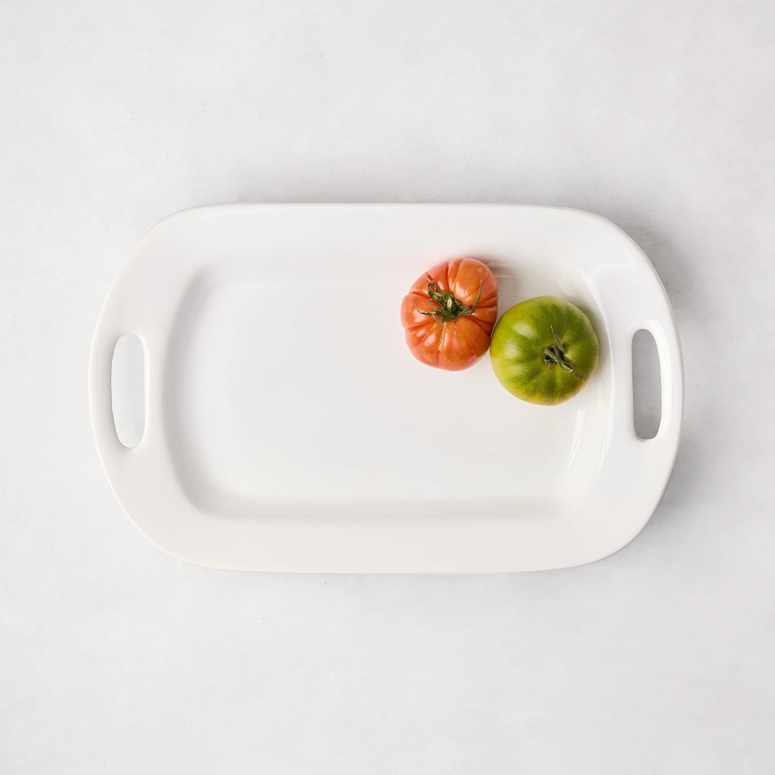 HG Ceramic Small Handled Serving Platter - Image 4