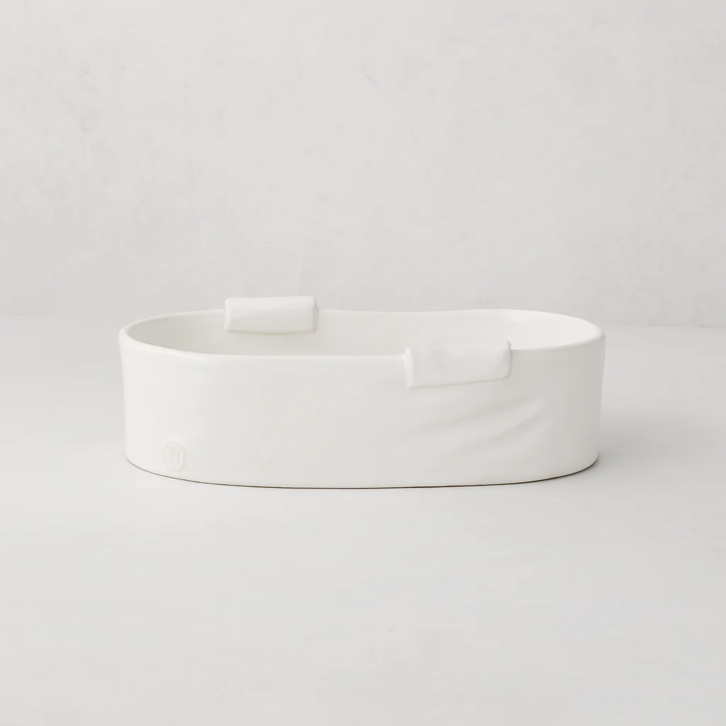 Handmade Ceramic Baker 4696, Small by Montes Doggett