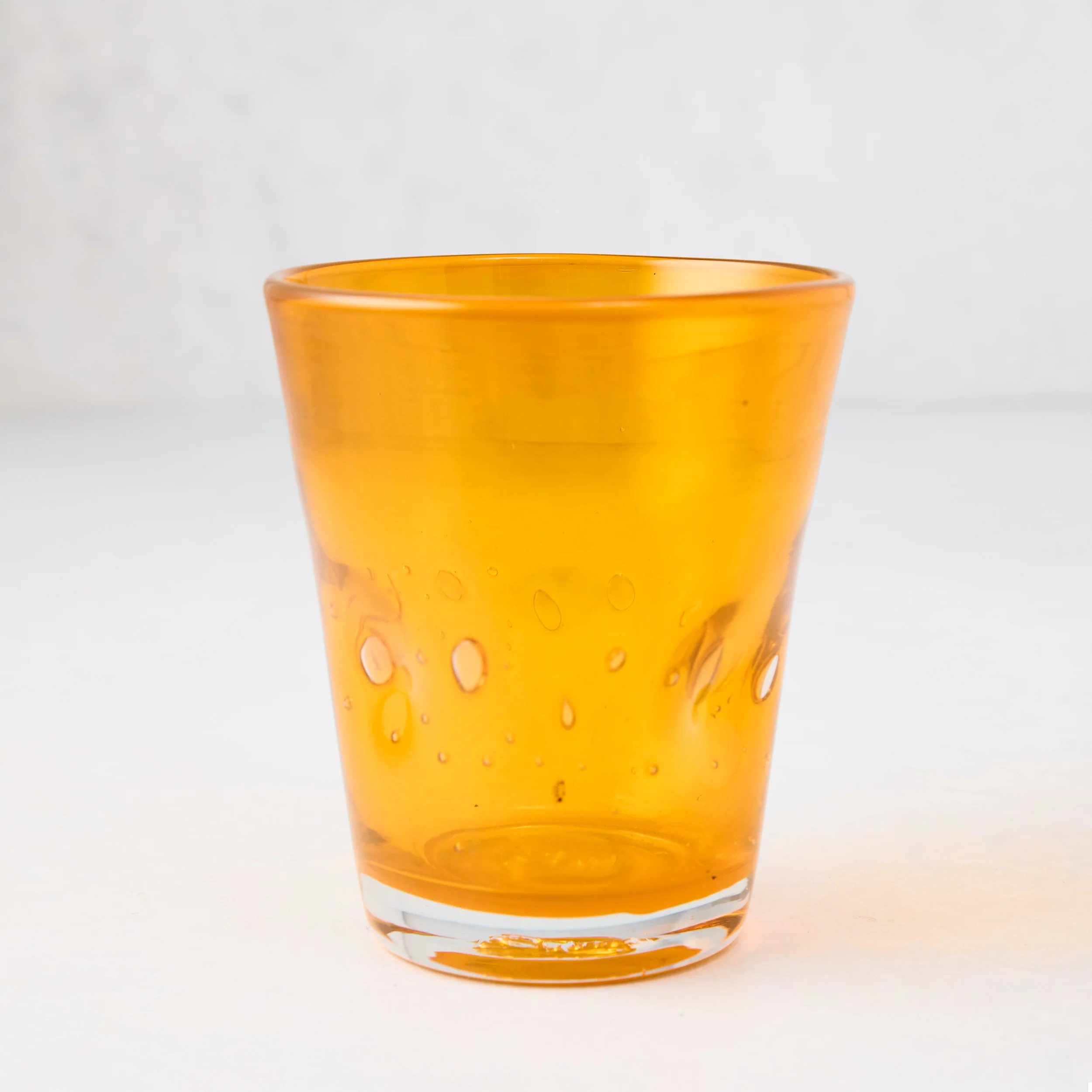 Light Orange Henri Glass, 8 oz. - Image 3