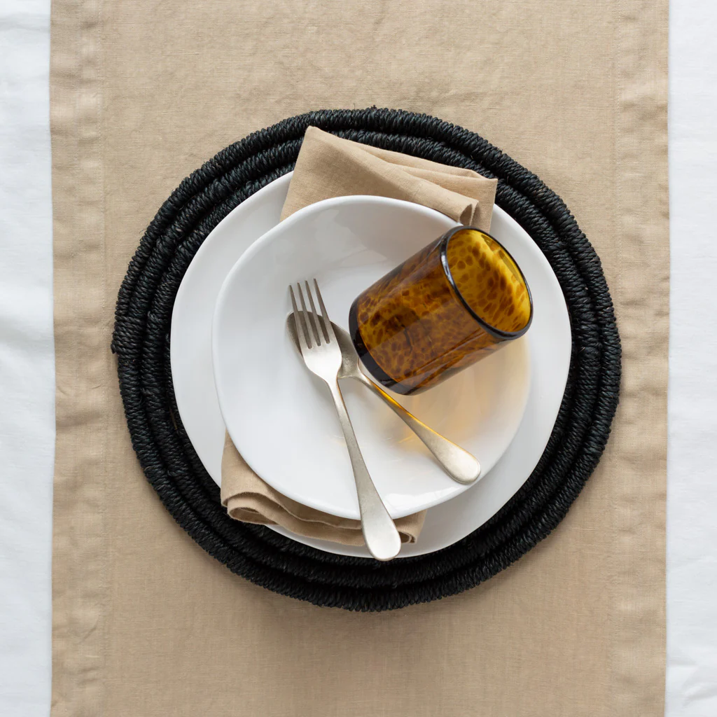 Chai HG Signature Hand-dyed Linen Table Runner - Image 3