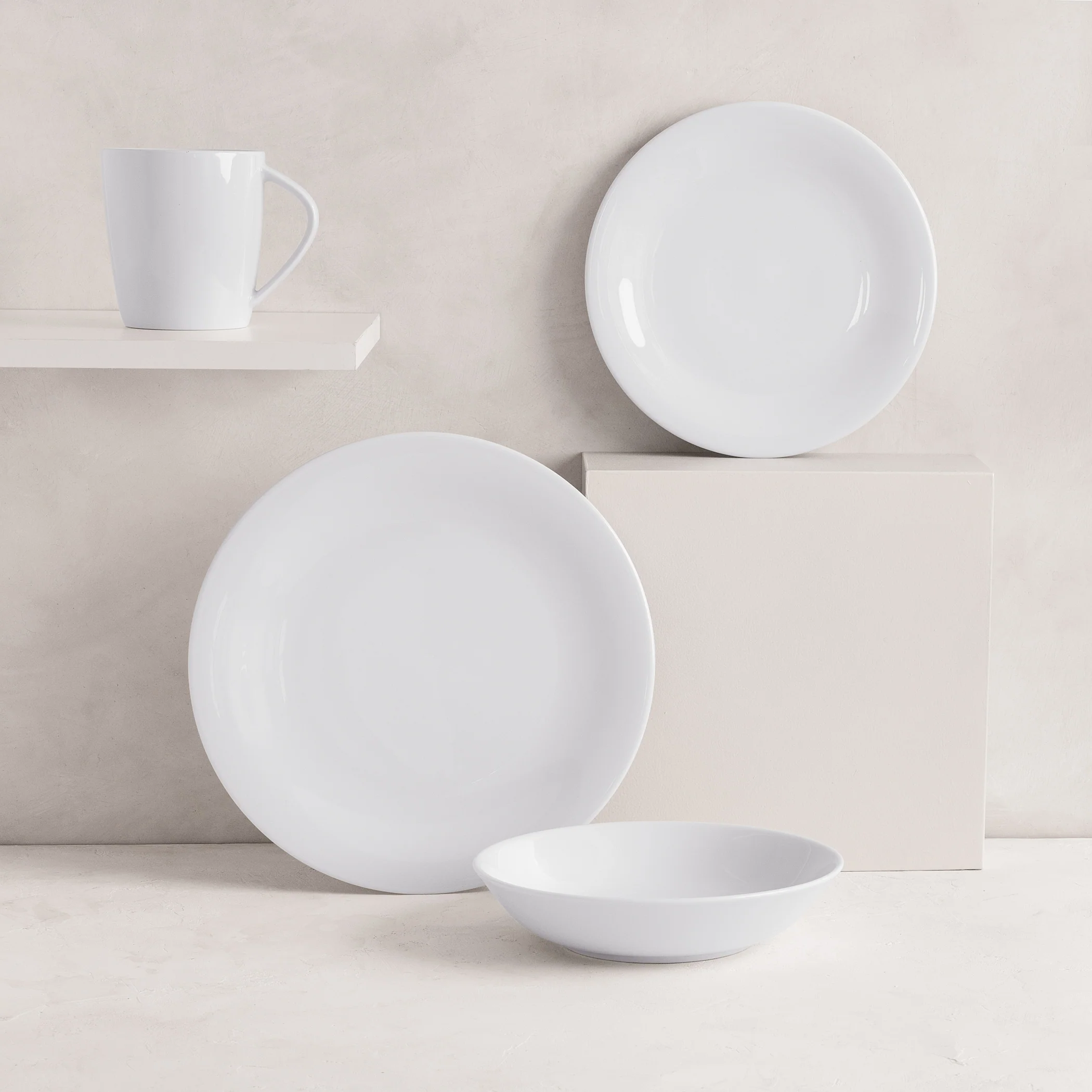 HG City White Porcelain Cereal Bowl - Image 2