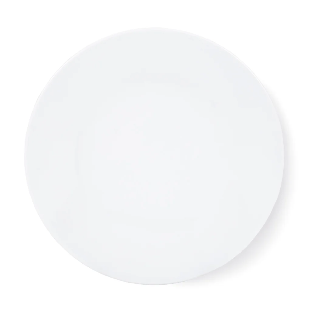HG City White Porcelain Dinner Plate - Image 9