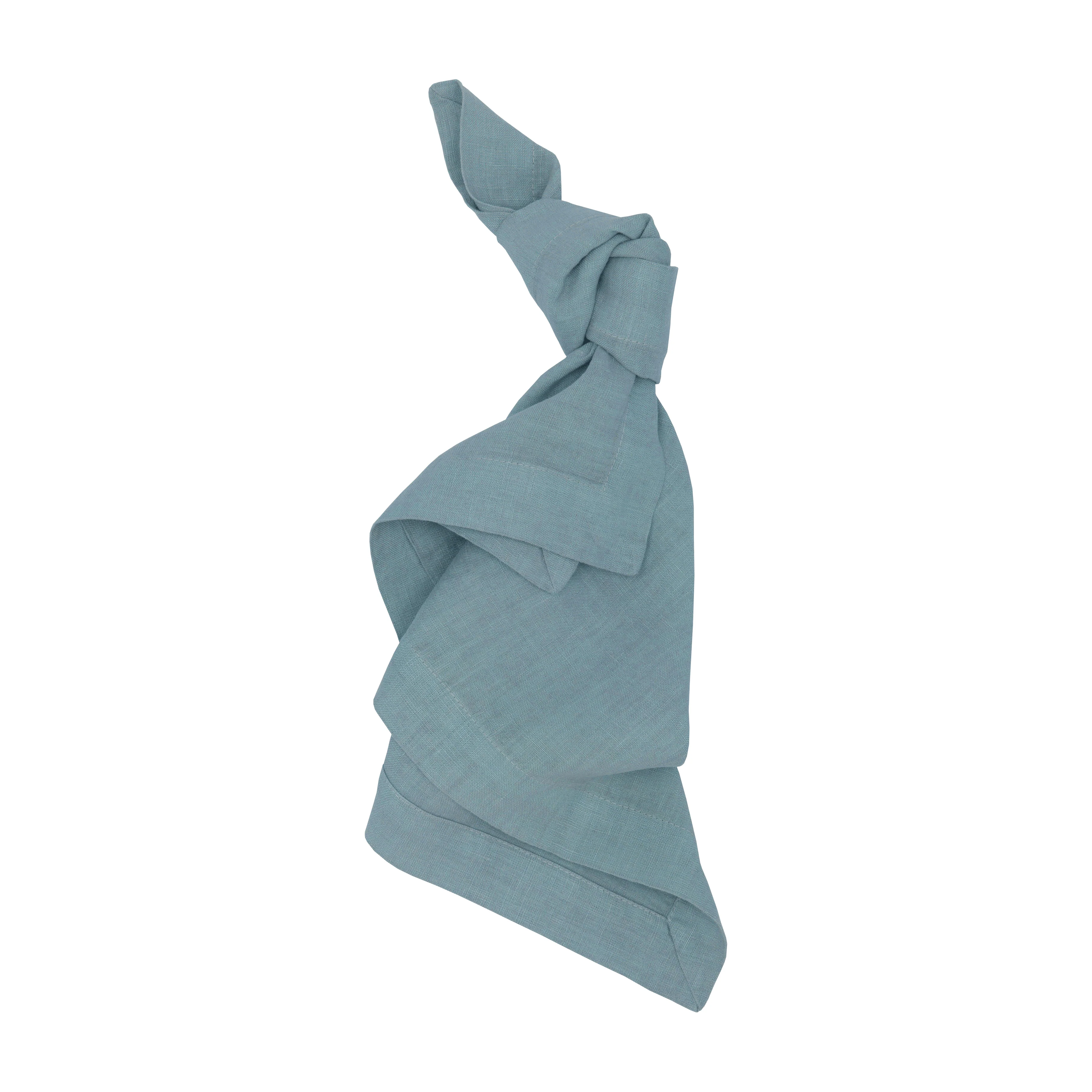 Cloudy HG Signature Hand-dyed Linen Napkin - Image 6