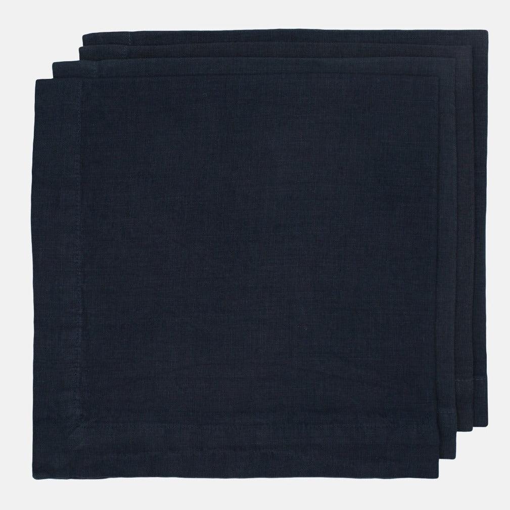 Graphite HG Signature Hand-dyed Linen Napkin - Image 2