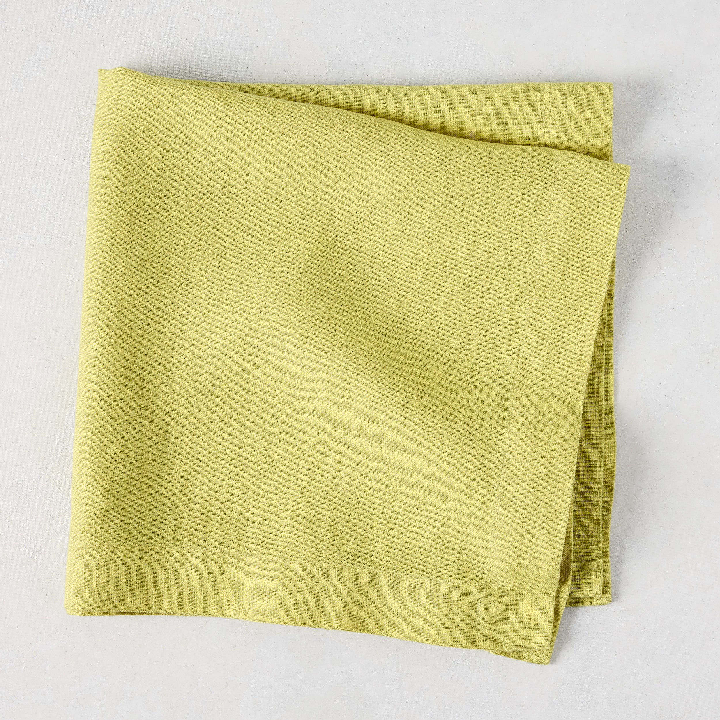 HG Sour Apple Hand-dyed Linen Napkin