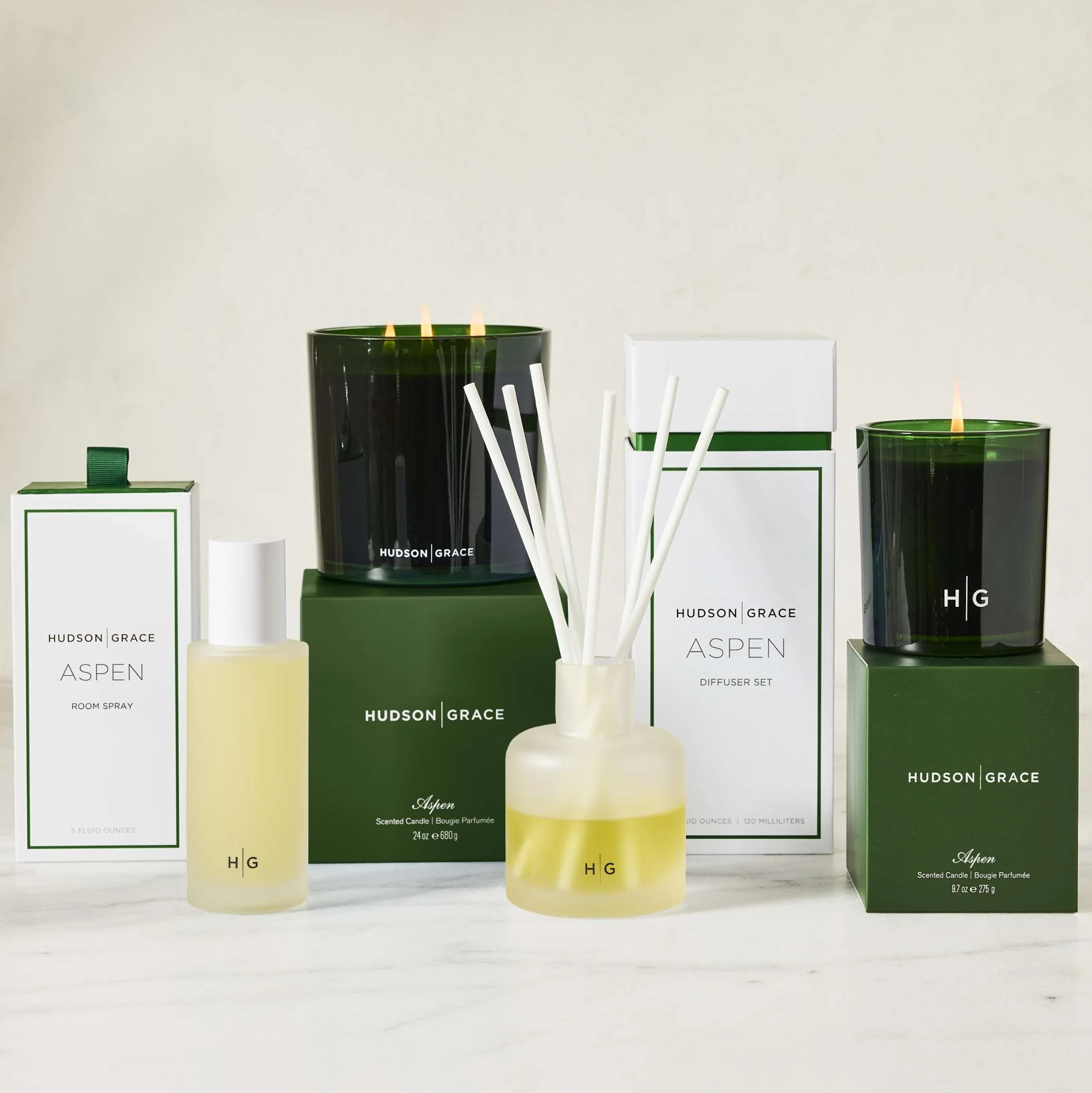 Hudson Grace Aspen Scented Candle - Image 3