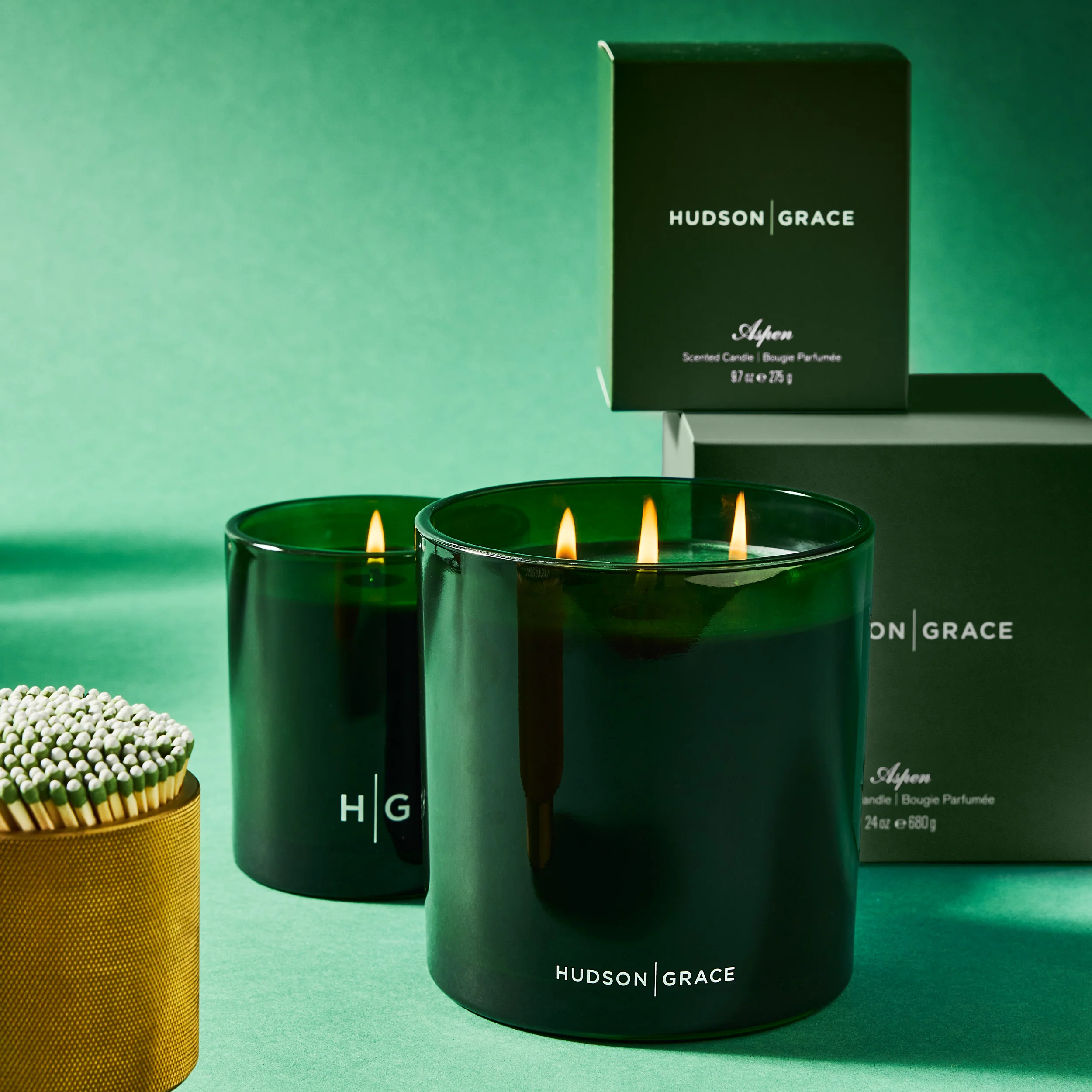 Hudson Grace Aspen Scented Candle - Image 5