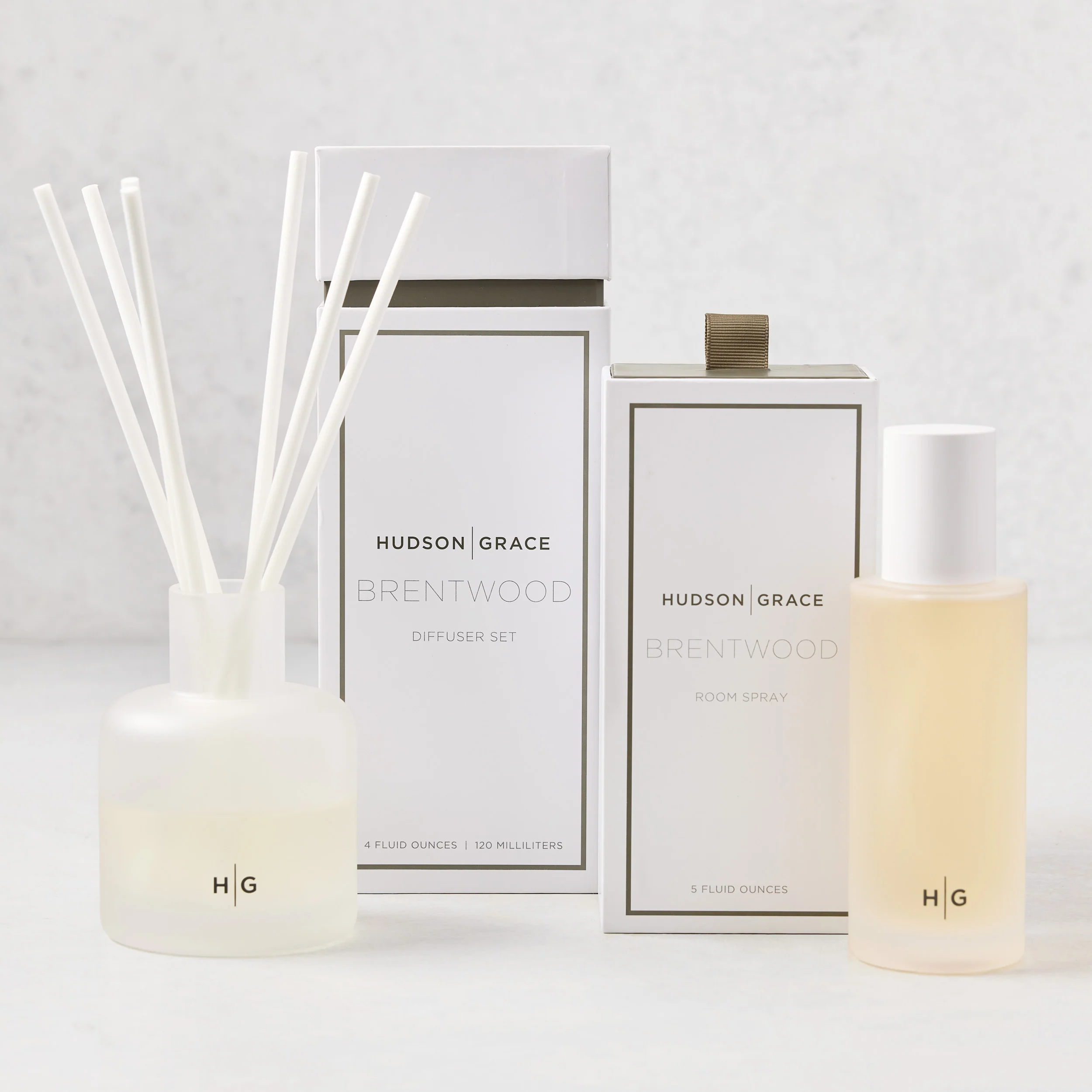Hudson Grace Brentwood Room Spray and Diffuser Gift Set