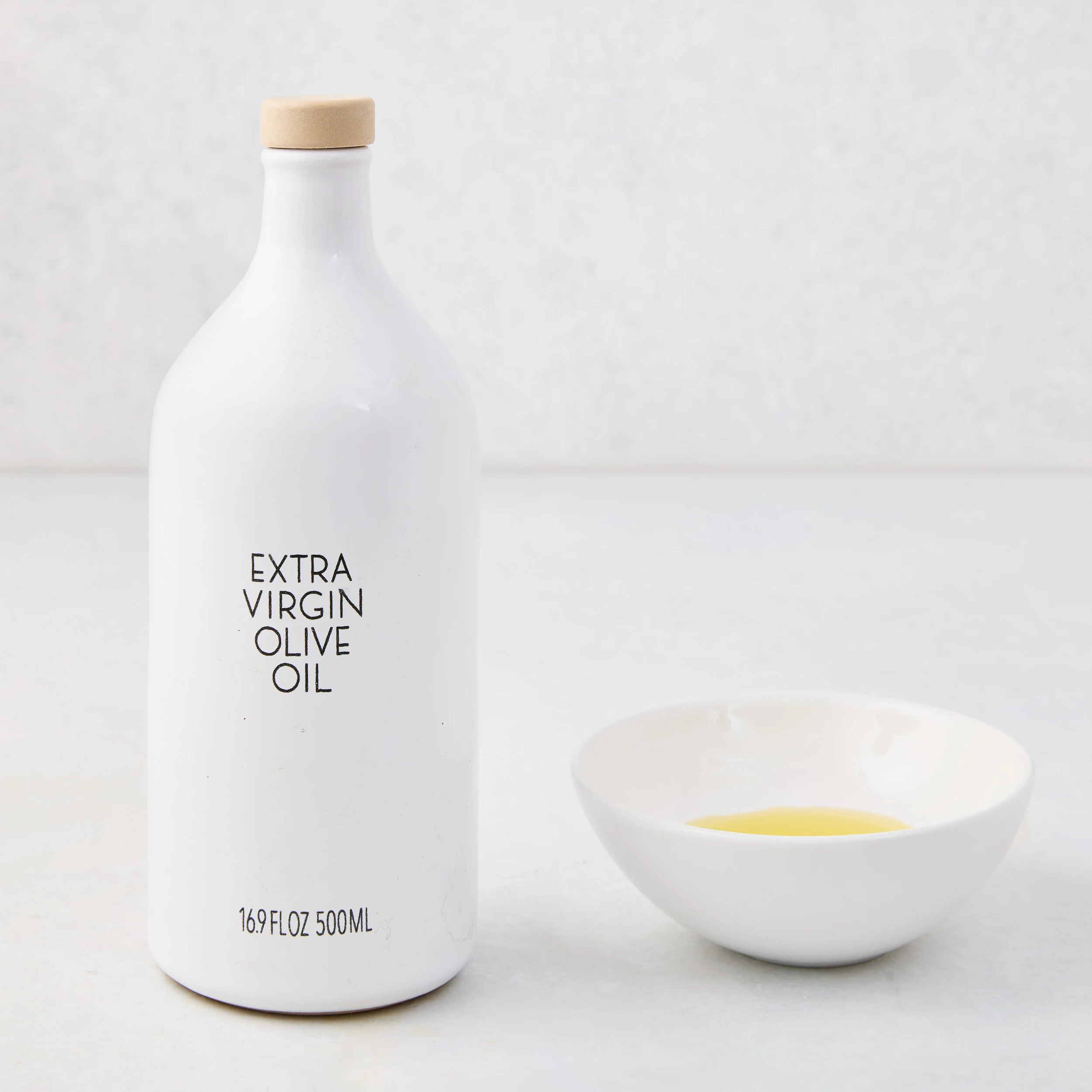 Hudson Grace Ceramic Olive Oil and Dipping Bowls Gift Set