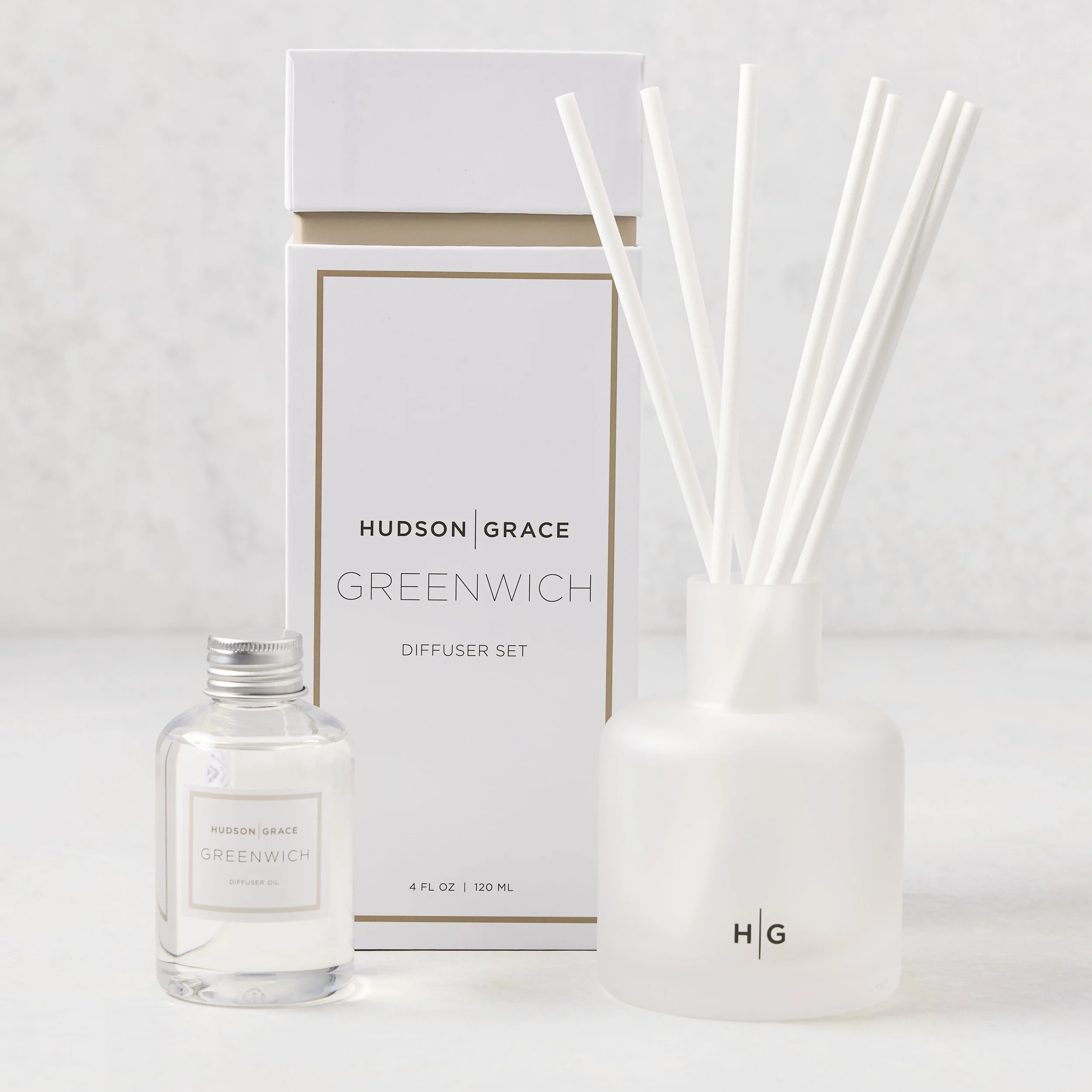 Hudson Grace Greenwich Scented Reed Diffuser Oil Refill - Image 3