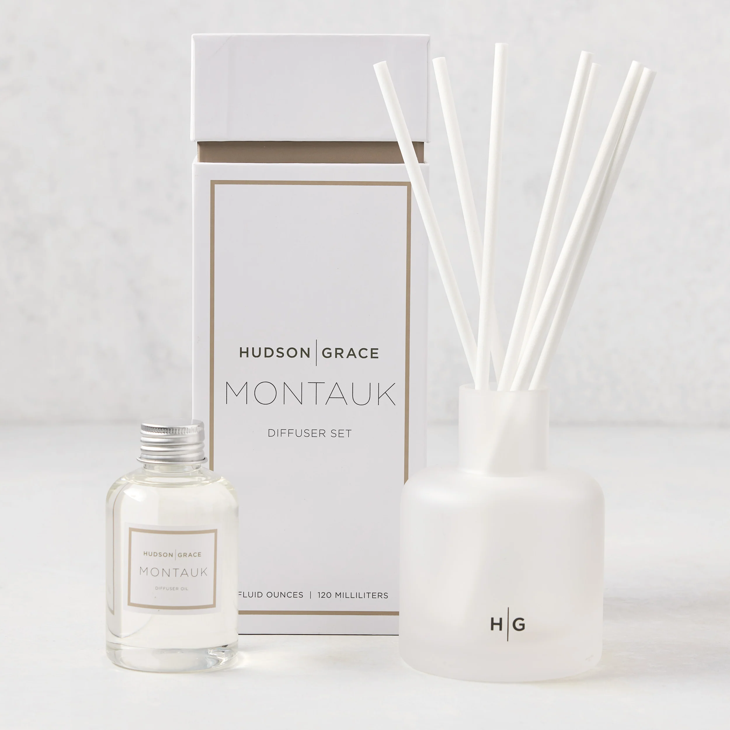 Hudson Grace Montauk Scented Reed Diffuser Oil Refill - Image 2