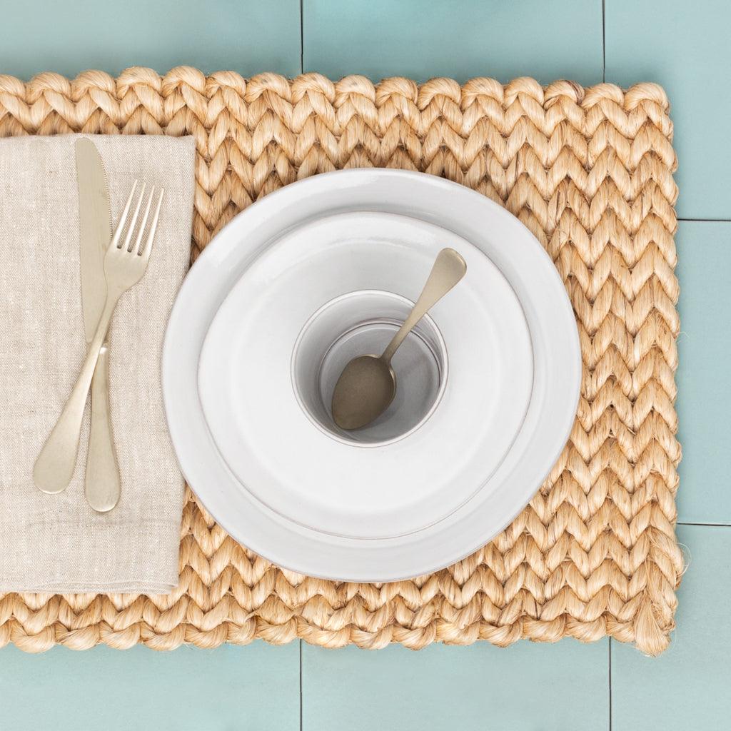 Oversized Natural Washed Flax Linen Napkins, Set of 4 - Image 4