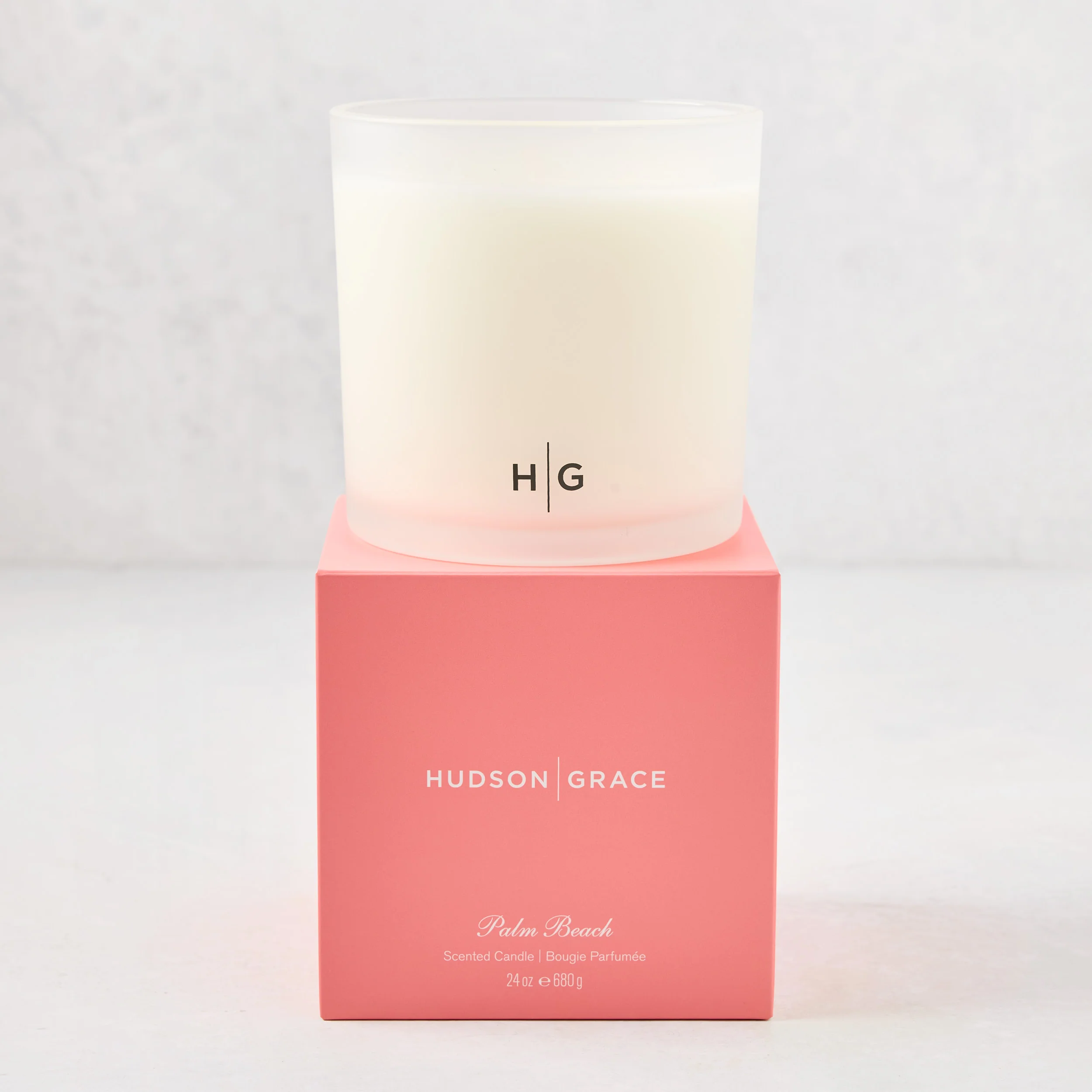 Hudson Grace Palm Beach Scented 3-Wick Candle