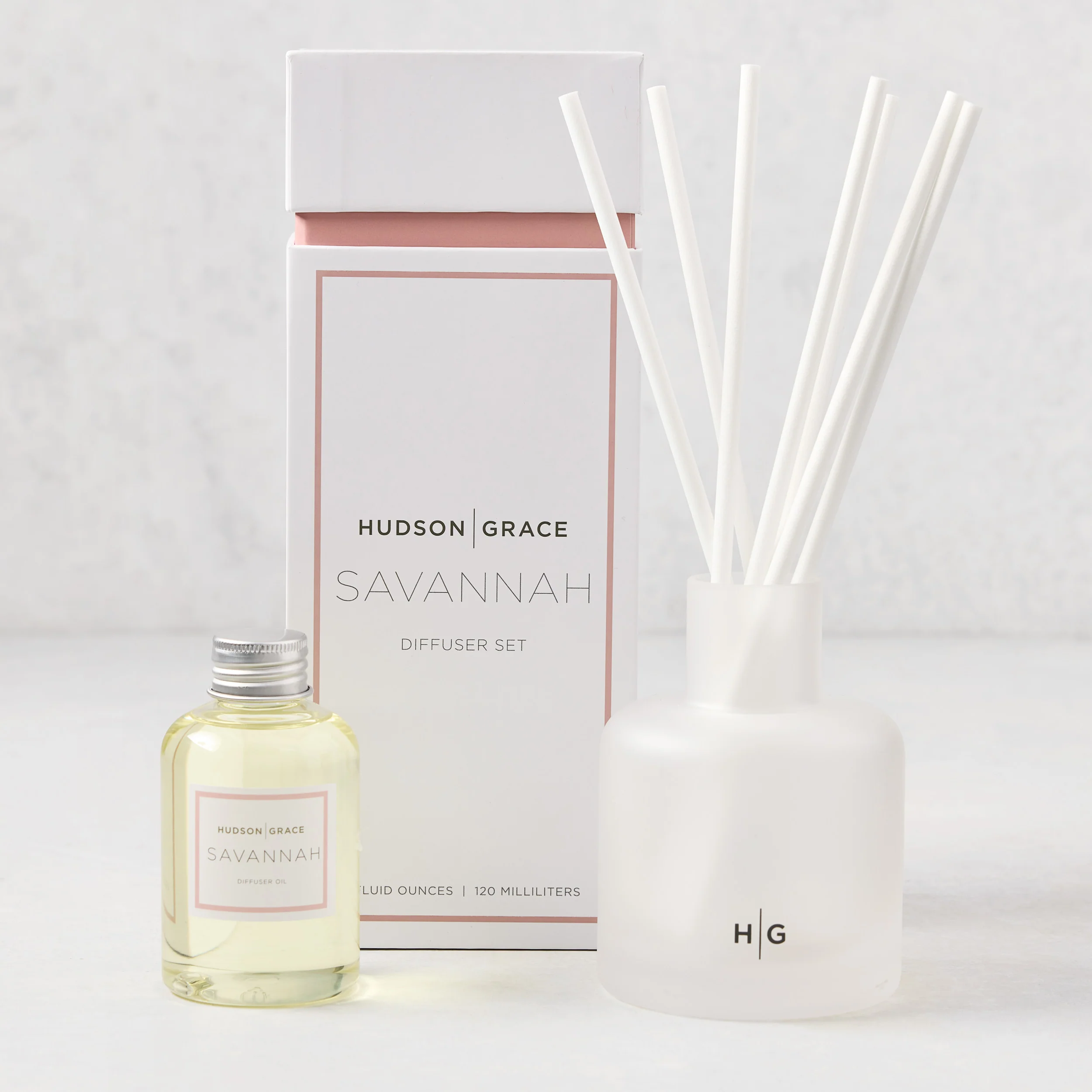 Hudson Grace Savannah Scented Reed Diffuser