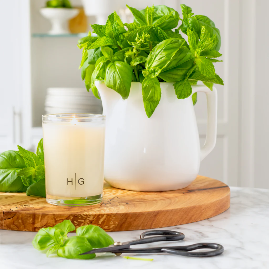 Hudson Grace Sweet Basil Scented Kitchen Candle - Image 7