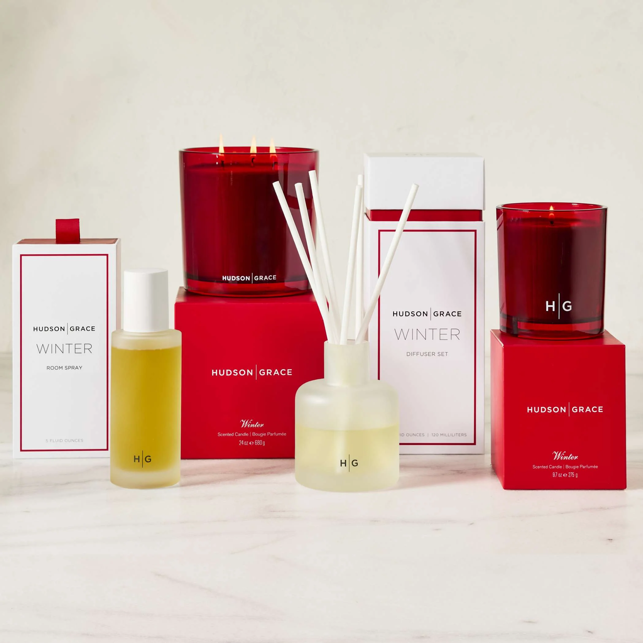 Hudson Grace Winter Scented Candle - Image 3