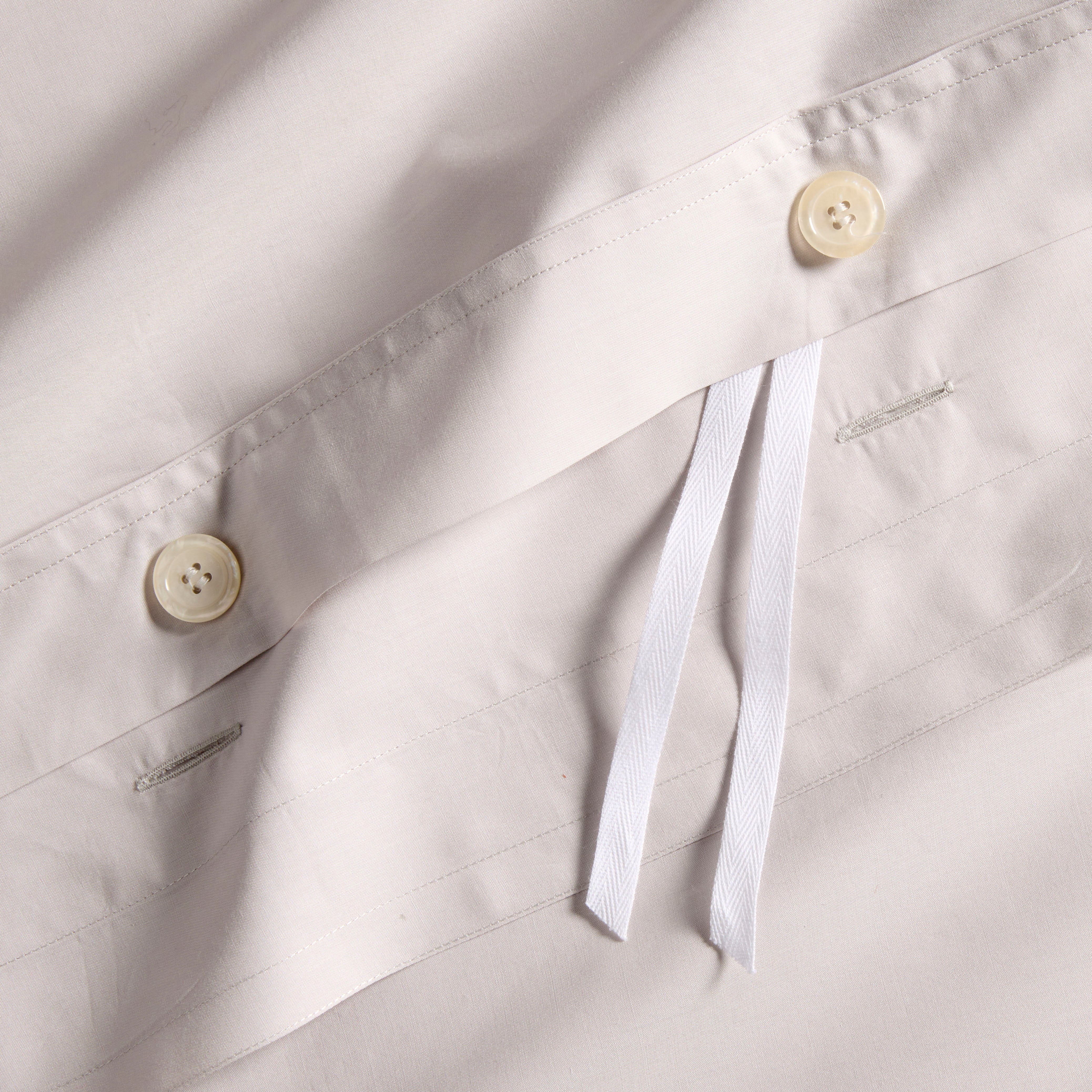 Grey Italian Percale Duvet Set - Image 4