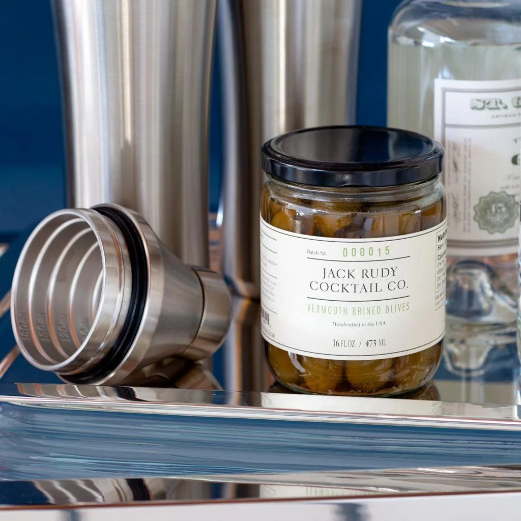 Jack Rudy Cocktail Co. Vermouth Brined Olives, 16 fl. oz. - Image 3