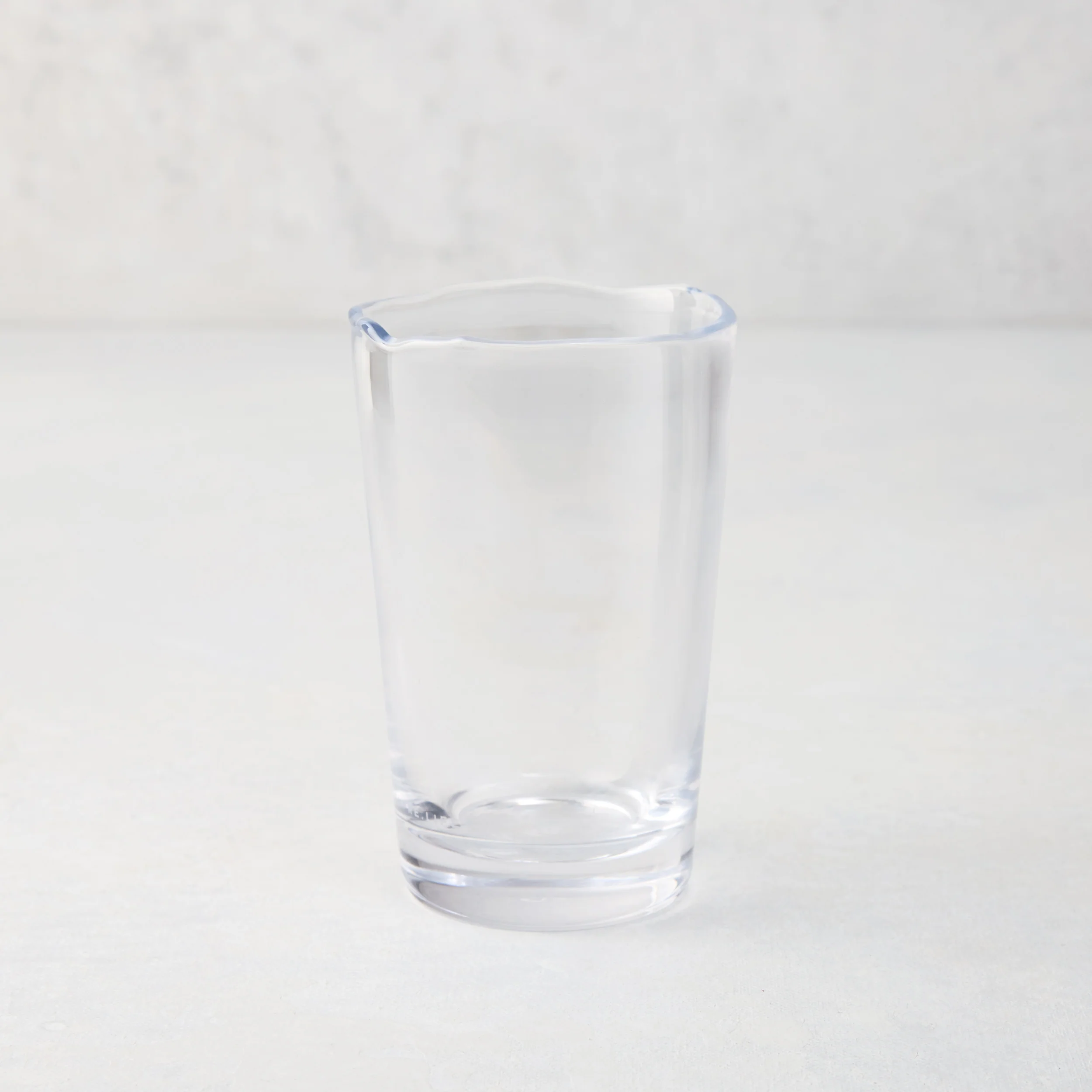 Jacob Scissor-Cut Glass Tumbler, 8 oz.