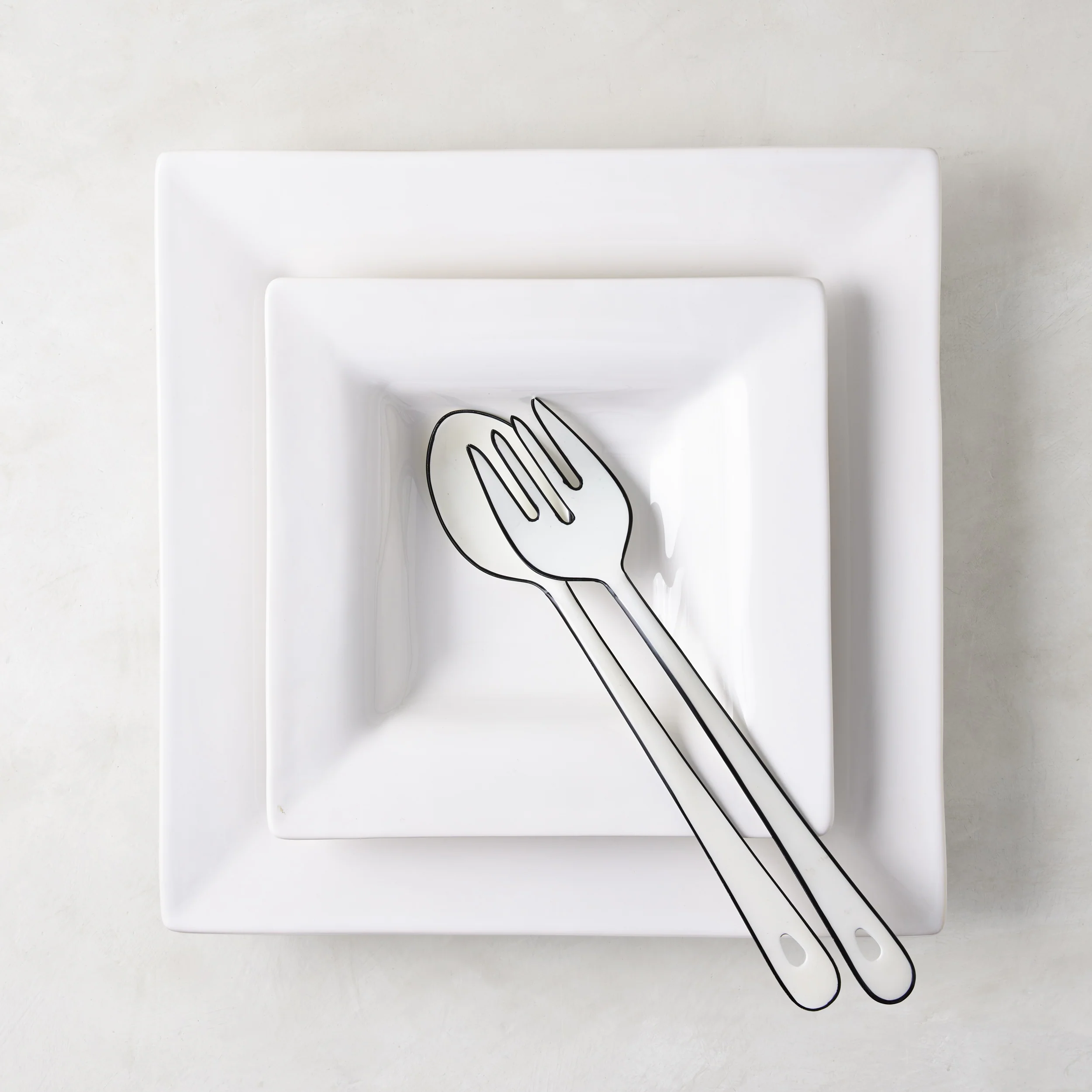 Diane Keaton + Hudson Grace "Keaton" Large Square Serving Platter - Image 4