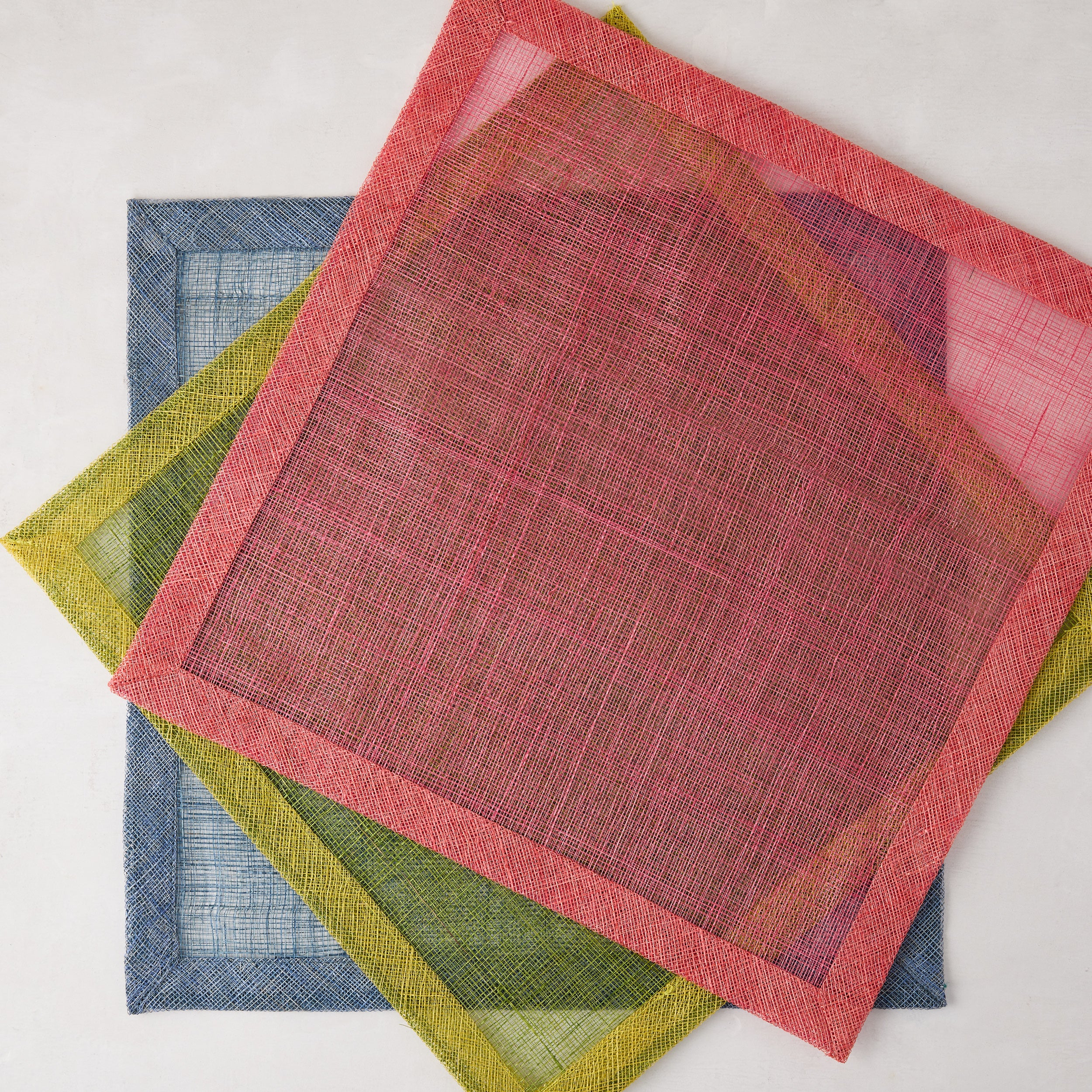 Newport Pink Square Placemat - Image 4