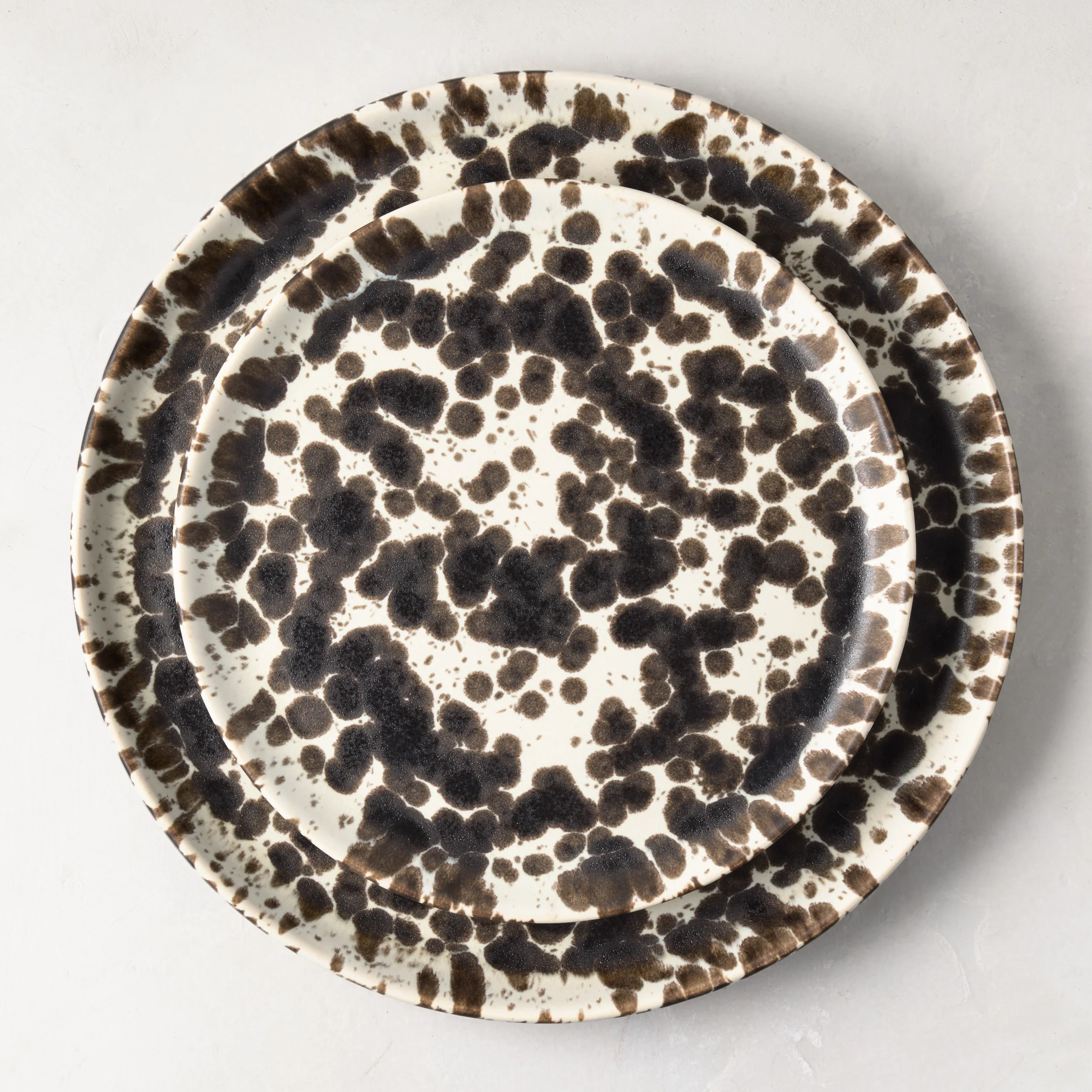 Nuno Splatter Stoneware Salad Plate - Image 6