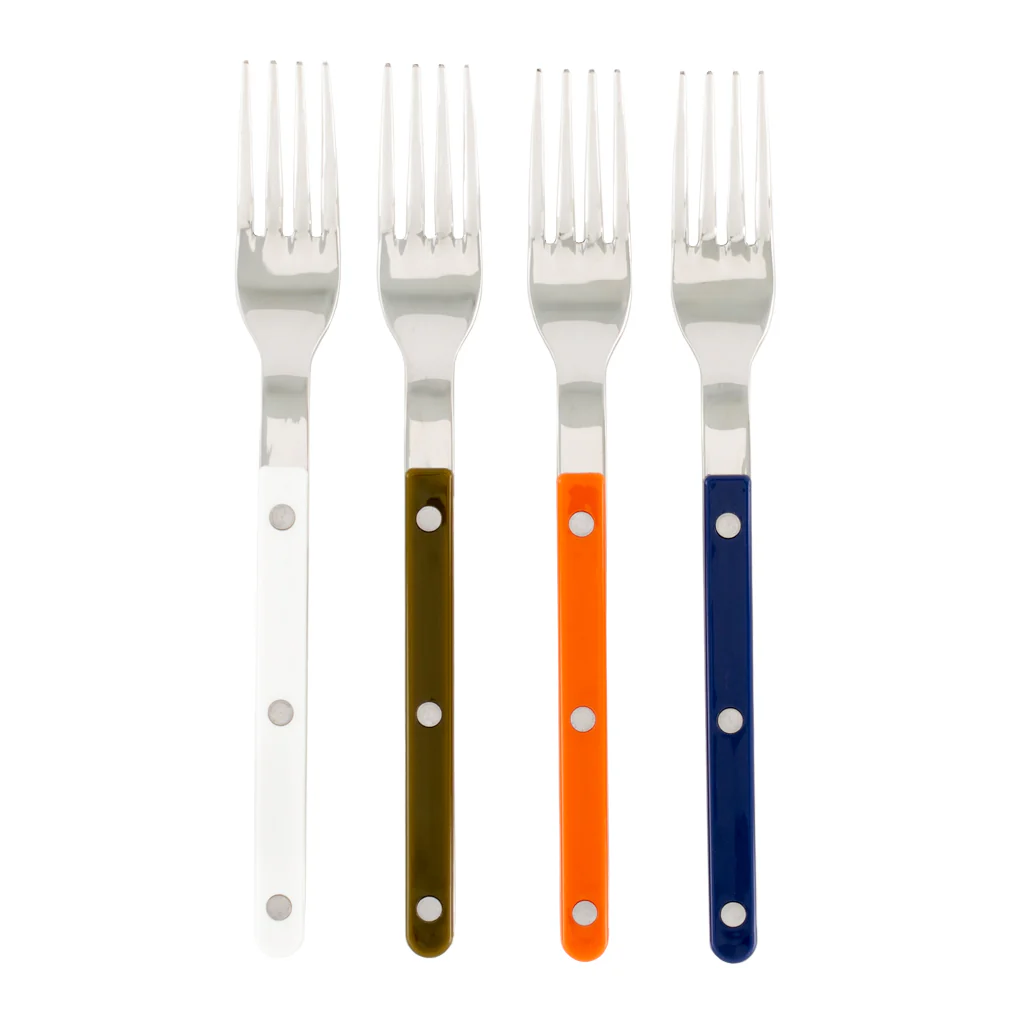 Olive Green Bistro 5-Piece Flatware Set - Image 4