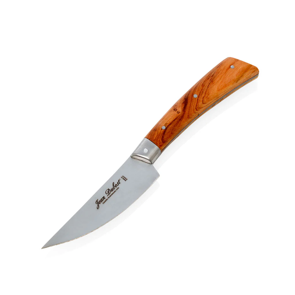 Jean Dubost Laguiole Olive Wood Steak Knives, Set of 6 - Image 5