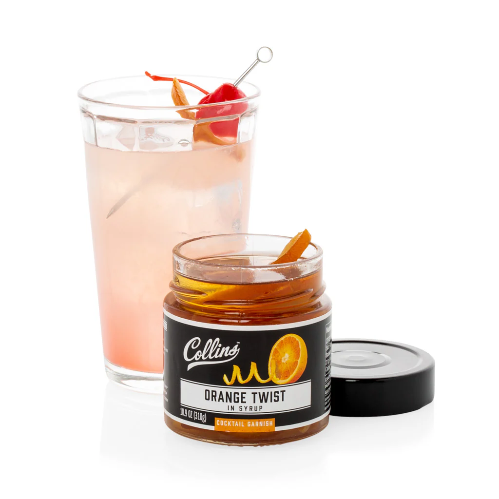 Orange Twist in Syrup Cocktail Garnish - Image 4