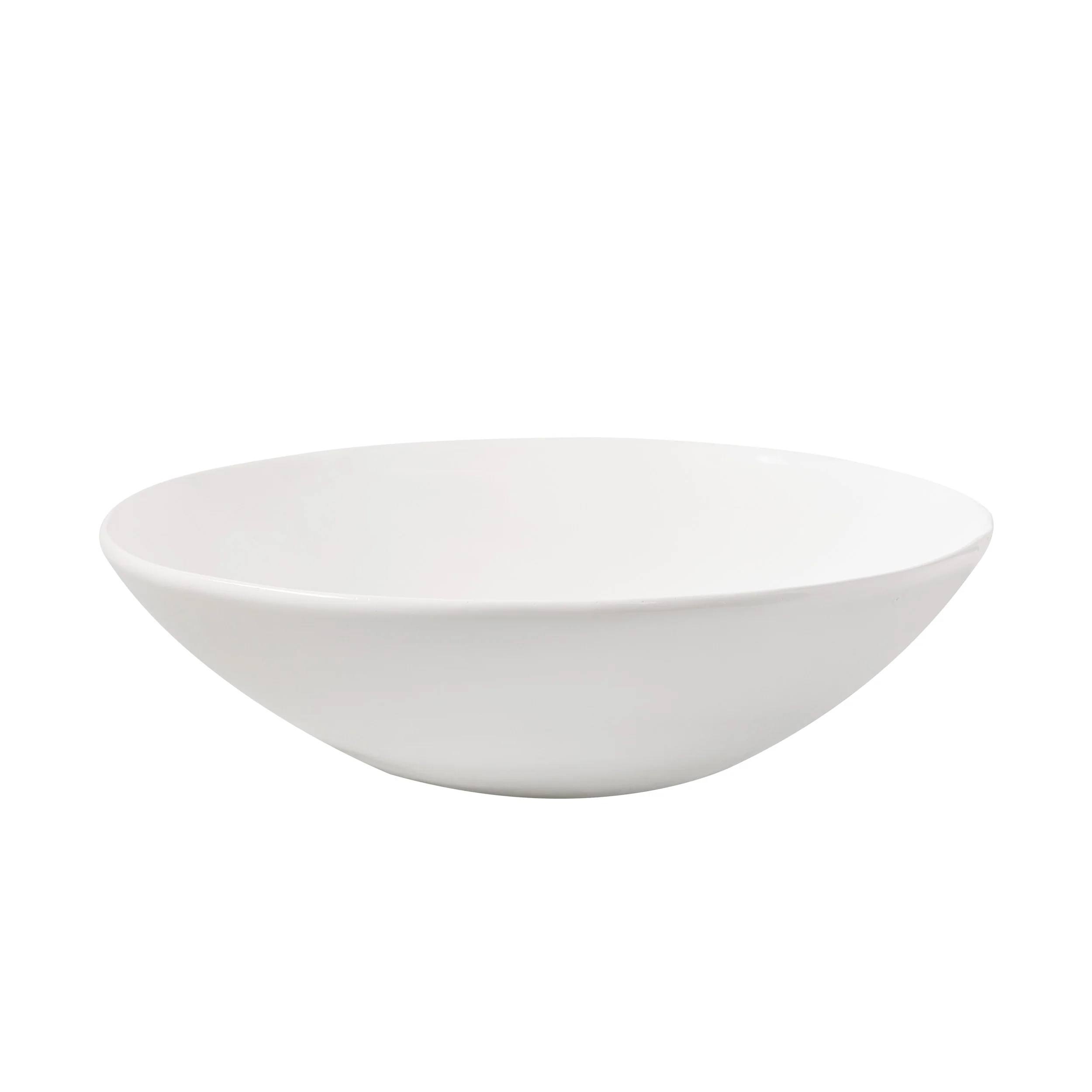Organic Flared Ceramic Serve Bowl - Image 4