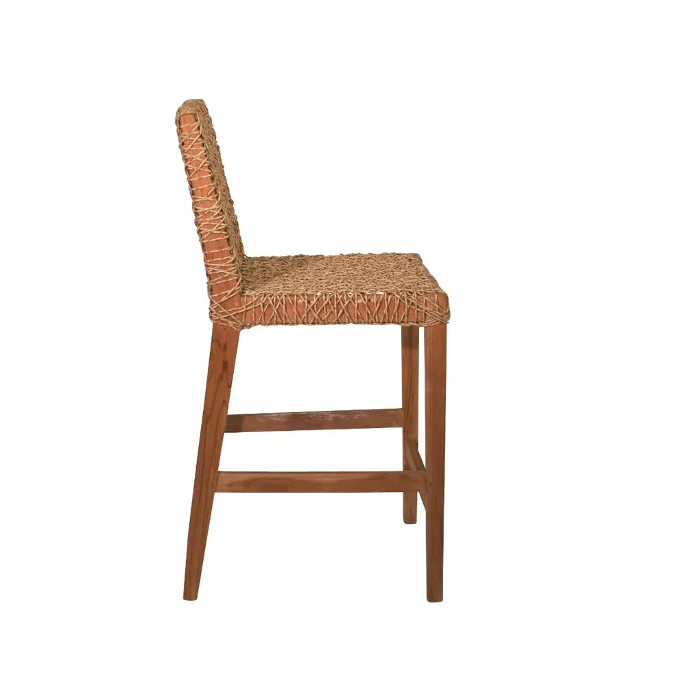 Organics Woven Counter Stool - Image 2
