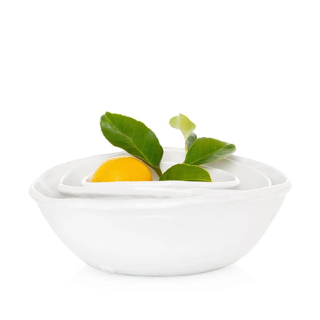 Handmade Ceramic Oval Bowls 5319, Set of 3 by Montes Doggett - Image 3